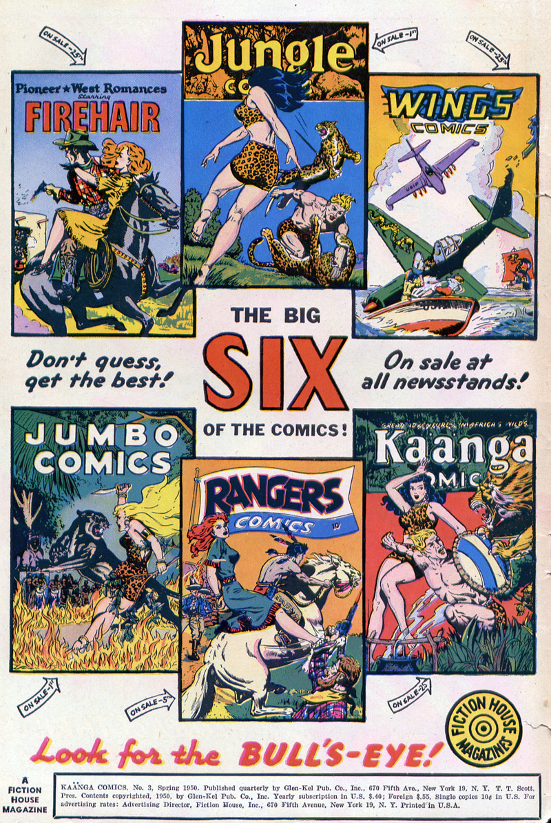 Read online Kaänga Comics comic -  Issue #3 - 2