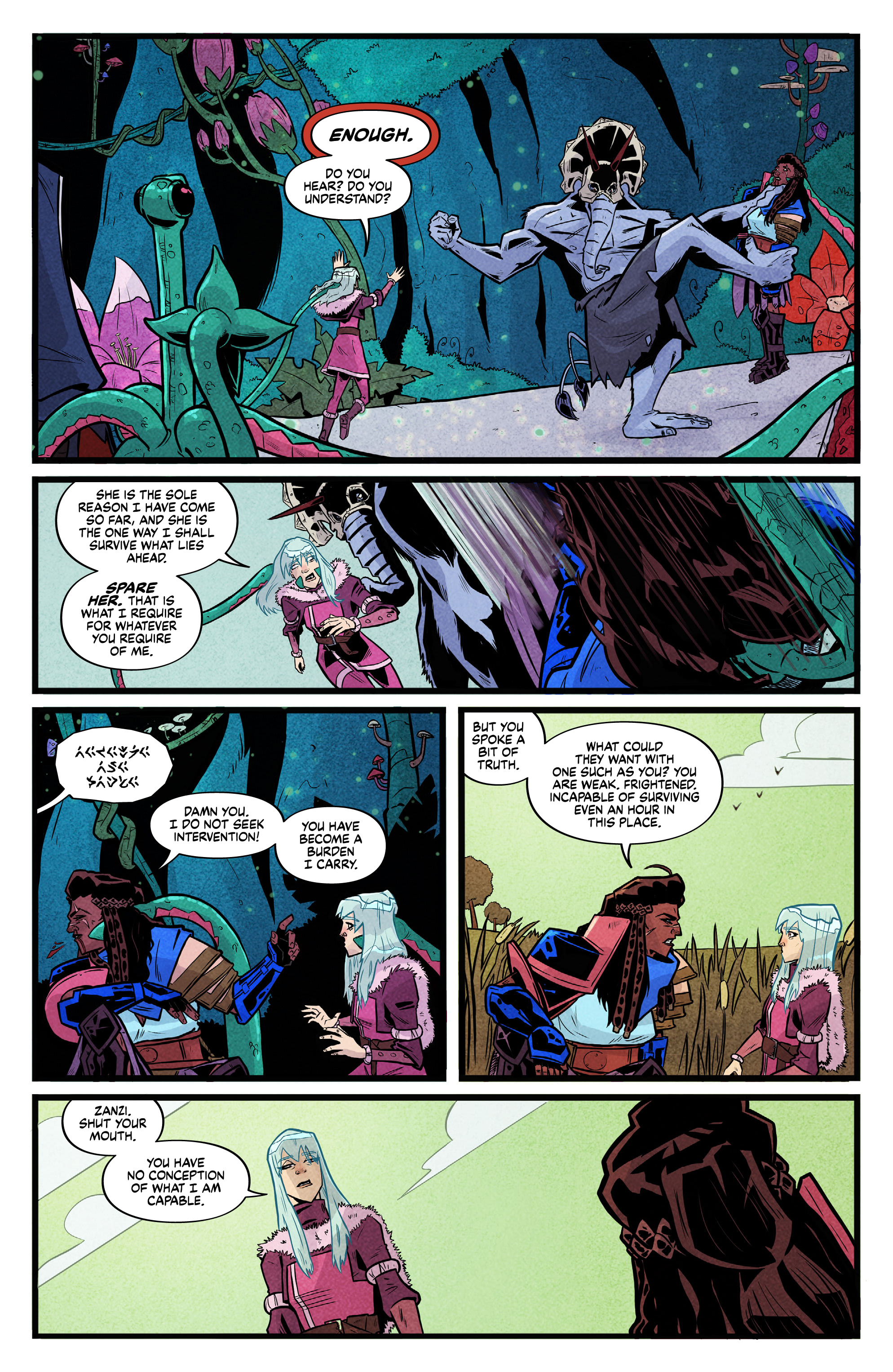 Read online Godfell comic -  Issue #4 - 17
