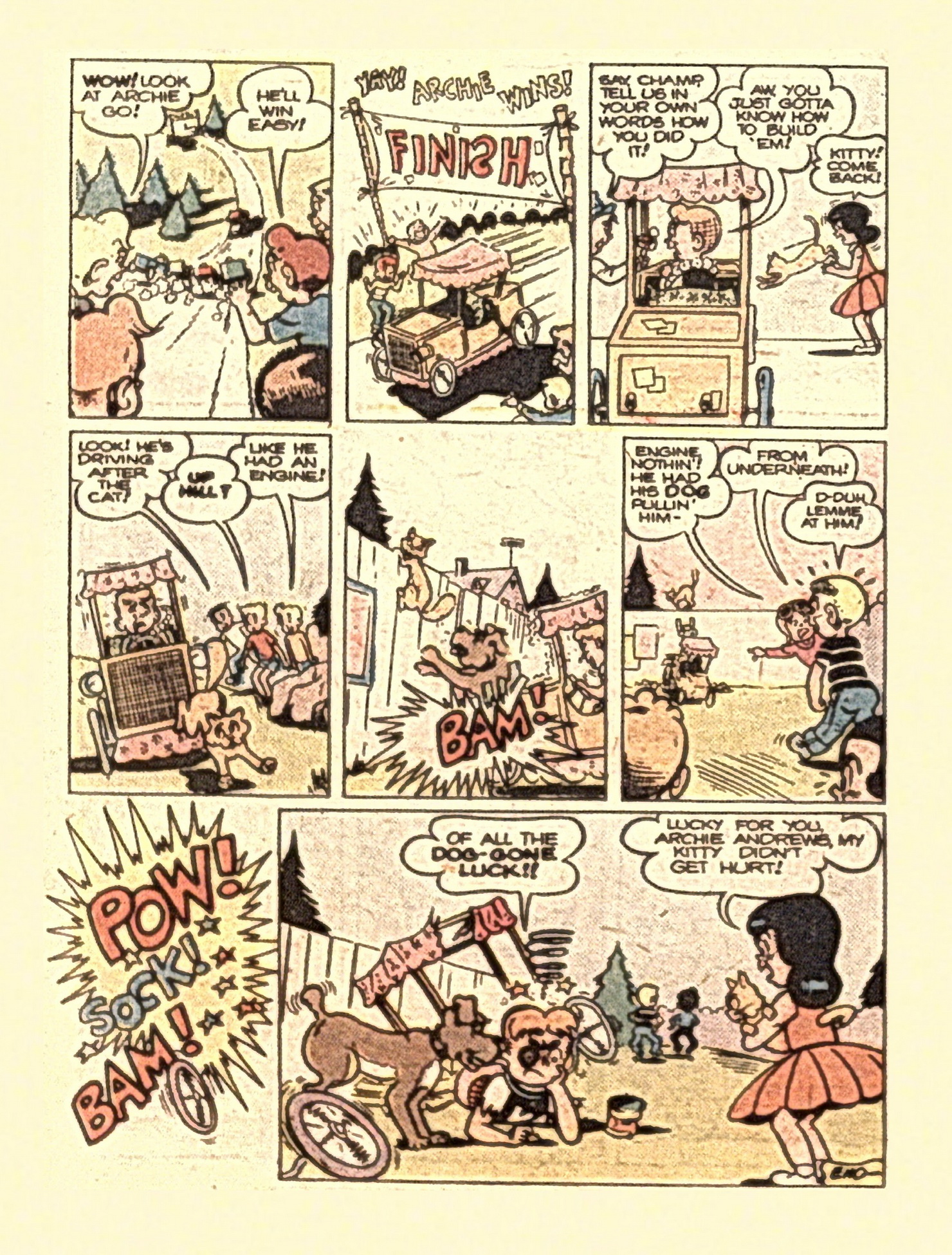 Read online Archie...Archie Andrews, Where Are You? Digest Magazine comic -  Issue #3 - 126