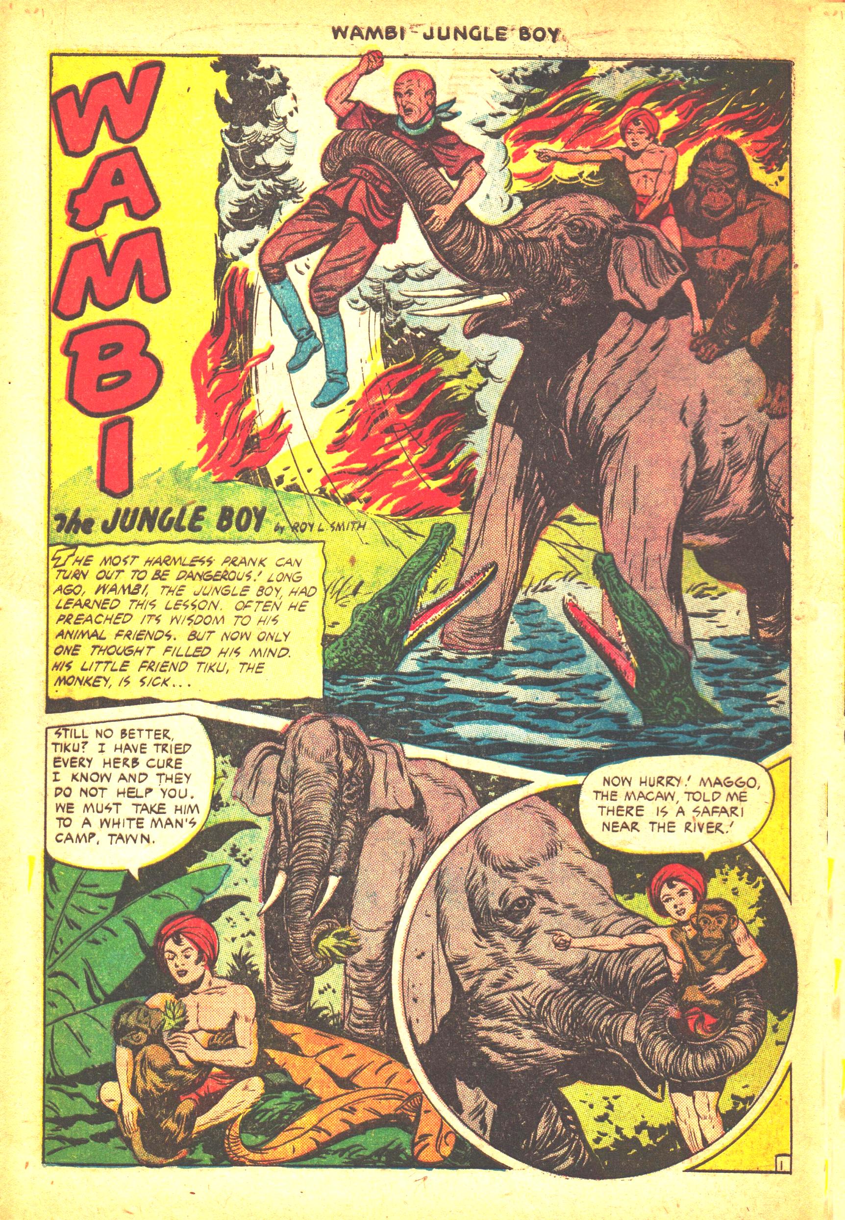 Read online Wambi Jungle Boy comic -  Issue #12 - 4