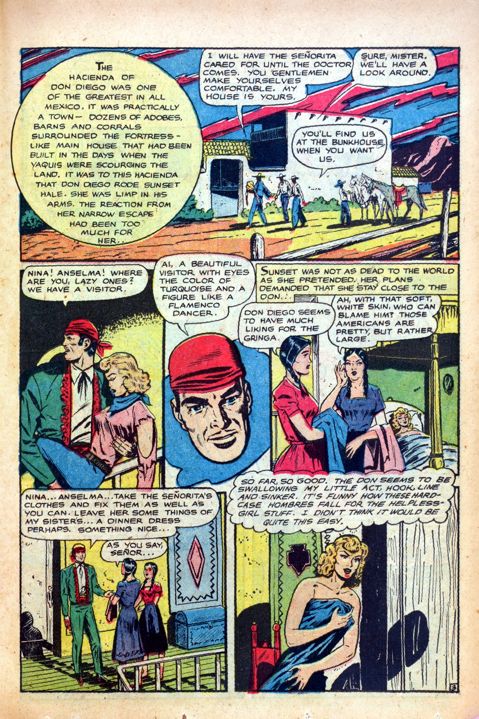 Read online Cowgirl Romances (1950) comic -  Issue #1 - 27