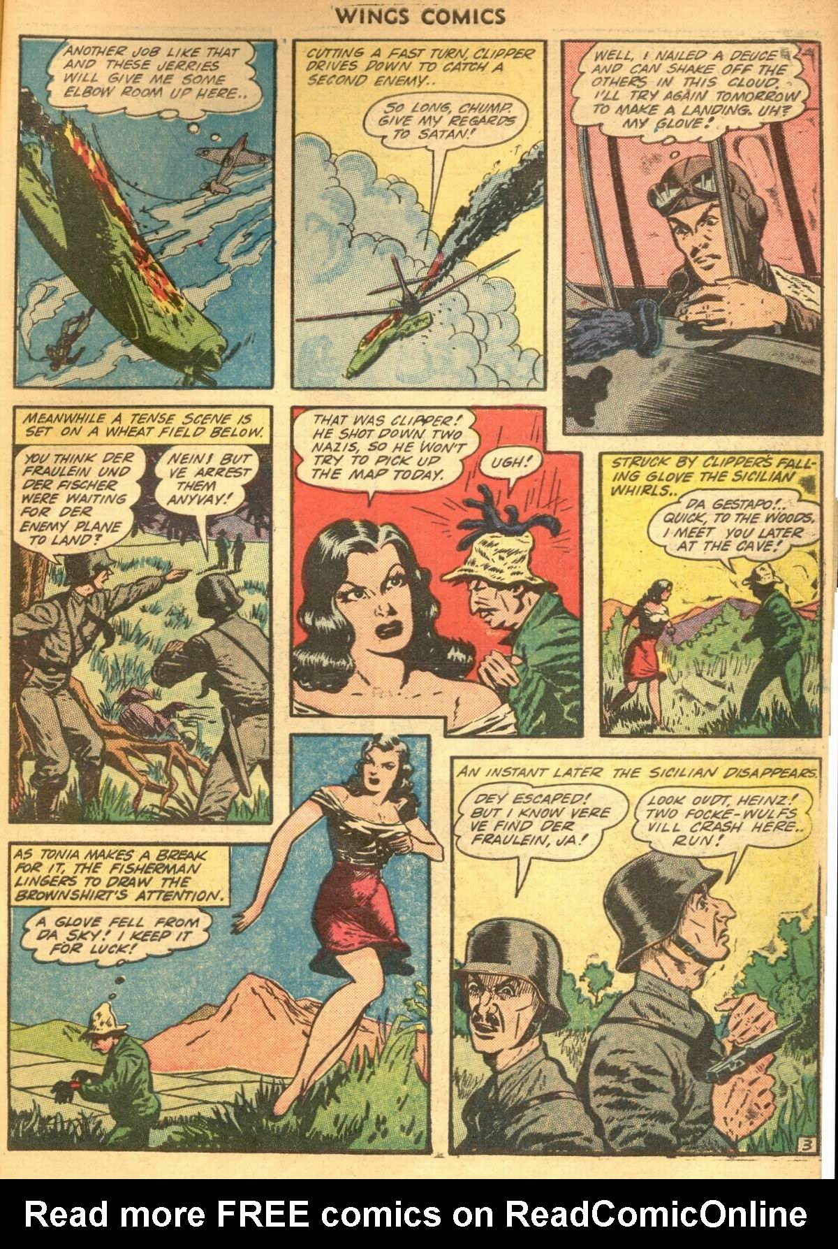Read online Wings Comics comic -  Issue #35 - 53