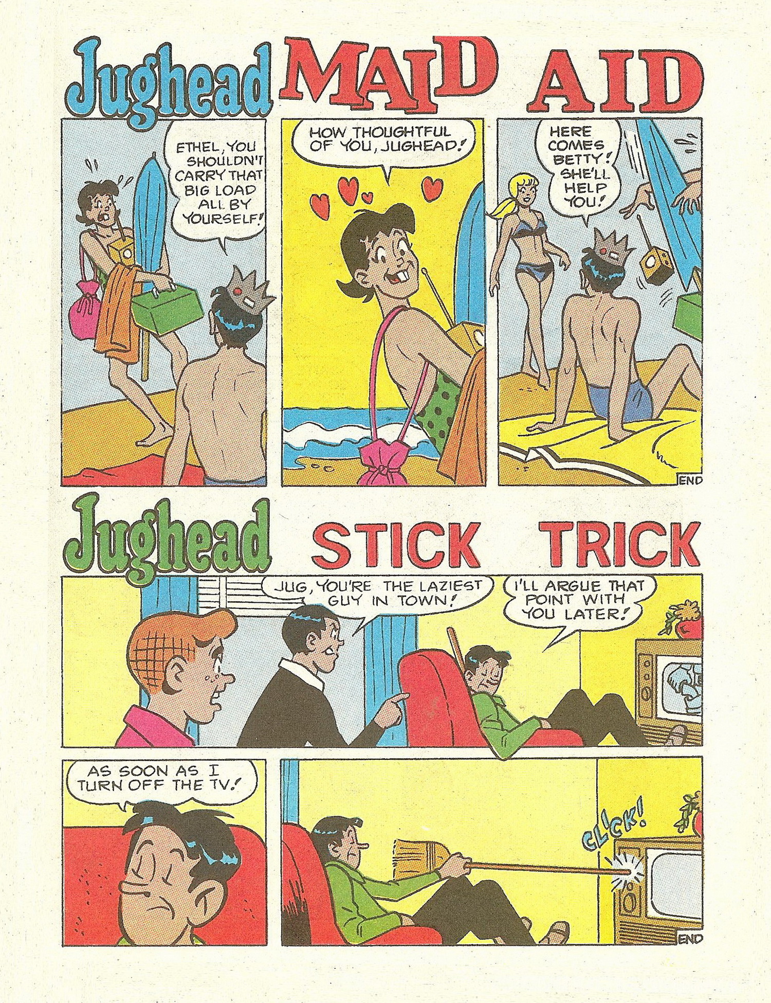 Read online Jughead Jones Comics Digest comic -  Issue #77 - 63