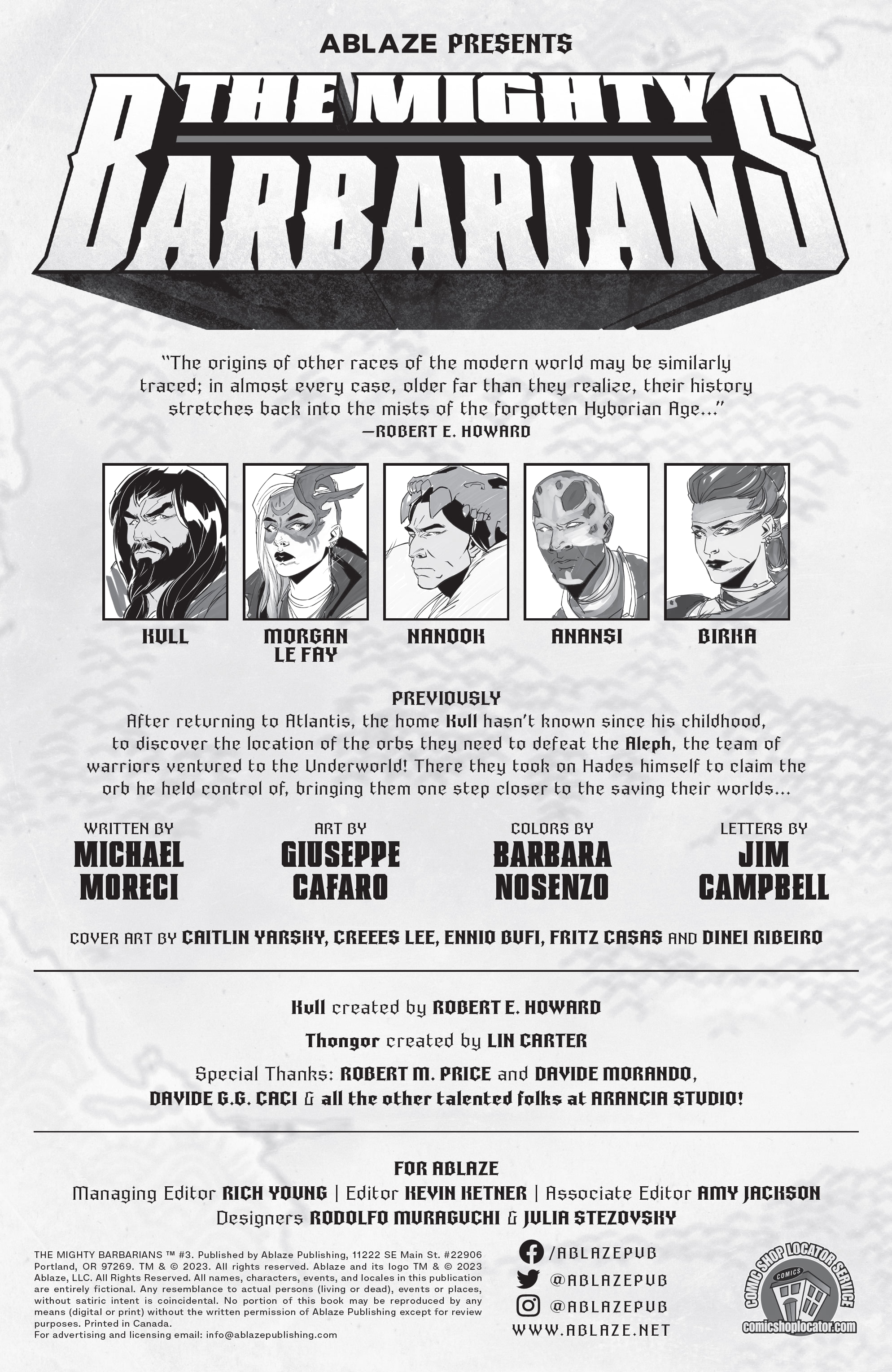 Read online The Mighty Barbarians comic -  Issue #3 - 2