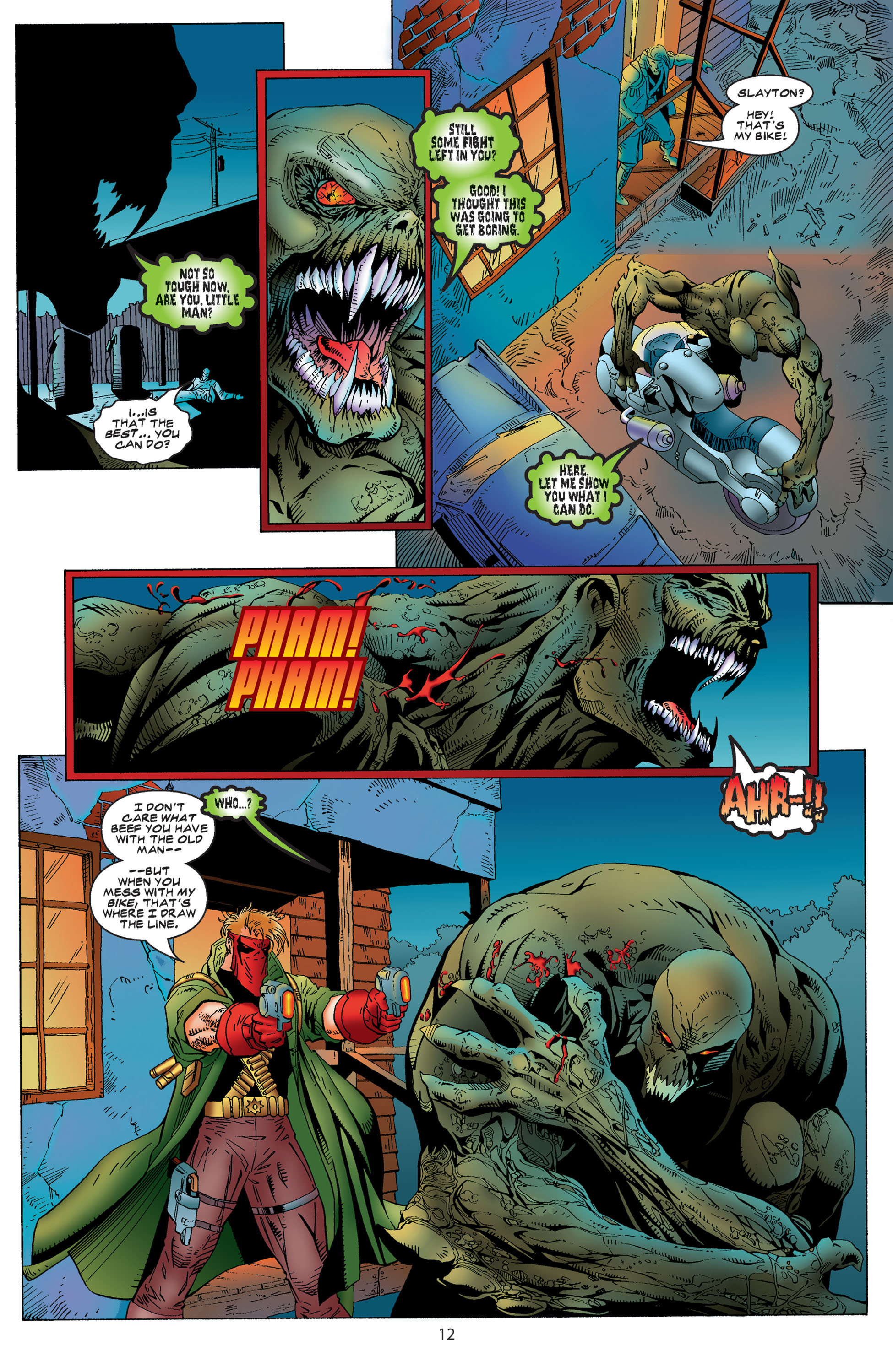 Read online Backlash comic -  Issue #16 - 12