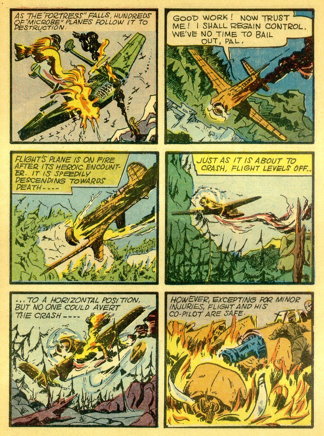 Read online Captain Flight Comics comic -  Issue #2 - 13