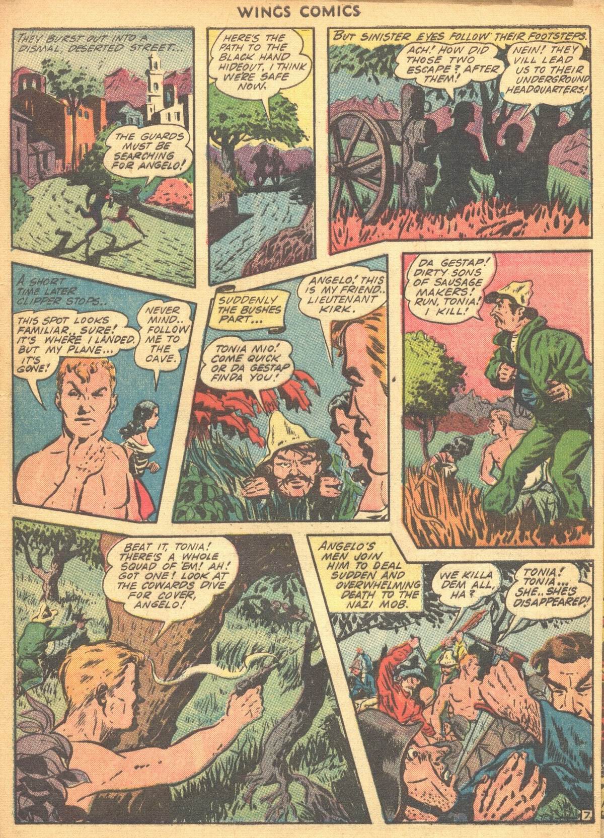 Read online Wings Comics comic -  Issue #35 - 57