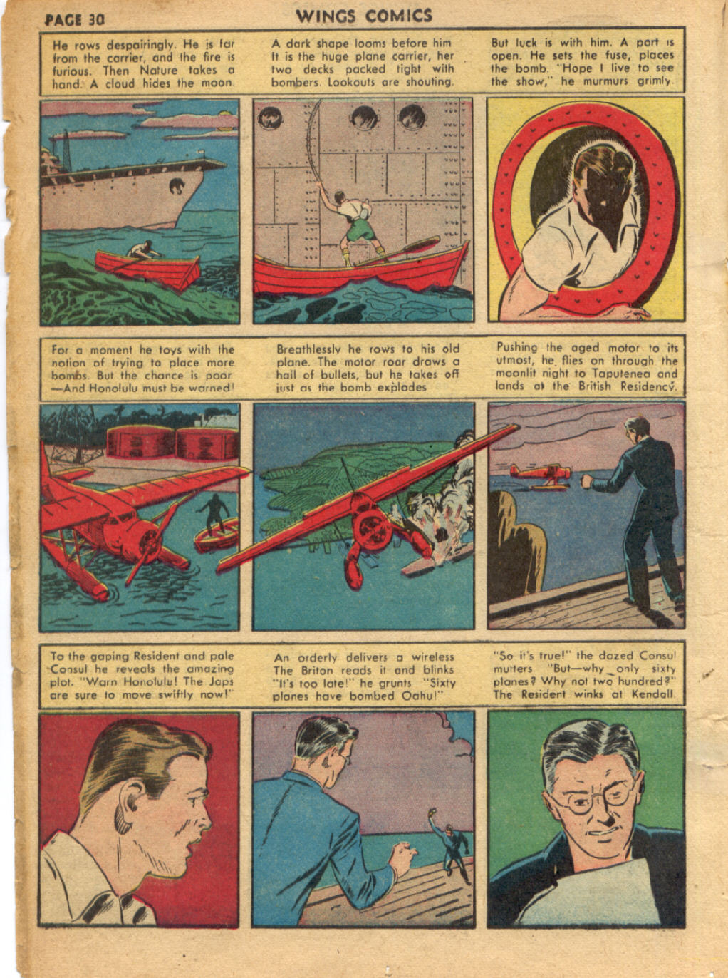 Read online Wings Comics comic -  Issue #21 - 32