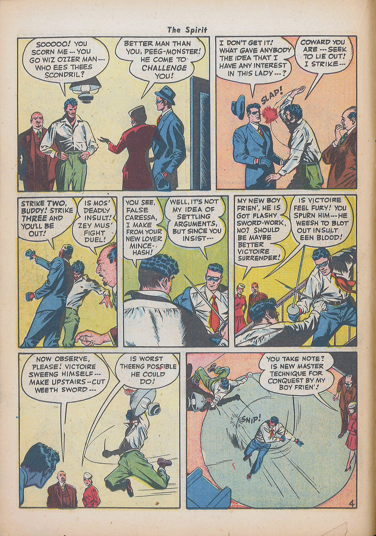Read online The Spirit (1944) comic -  Issue #9 - 22