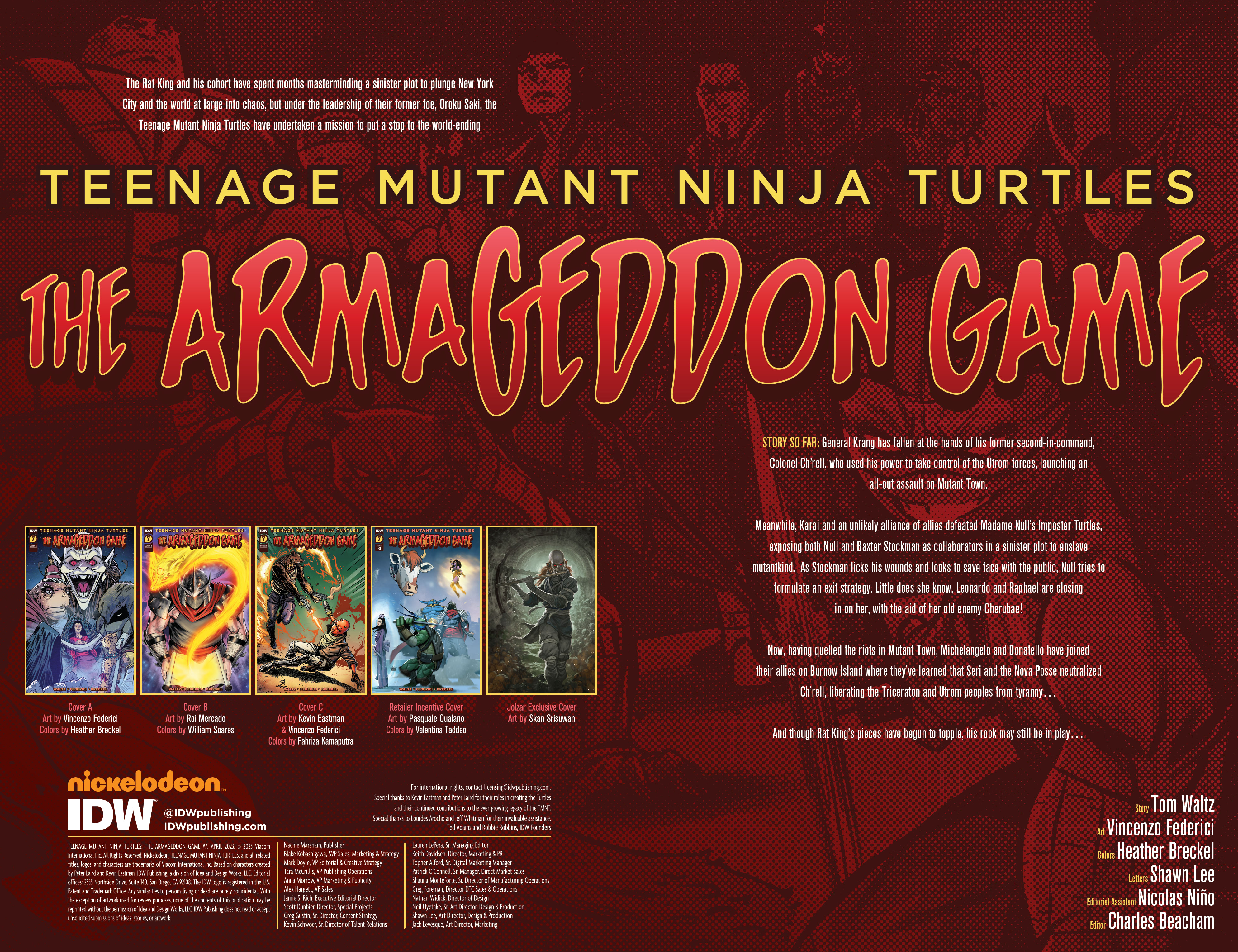 Read online Teenage Mutant Ninja Turtles: The Armageddon Game comic -  Issue #7 - 2