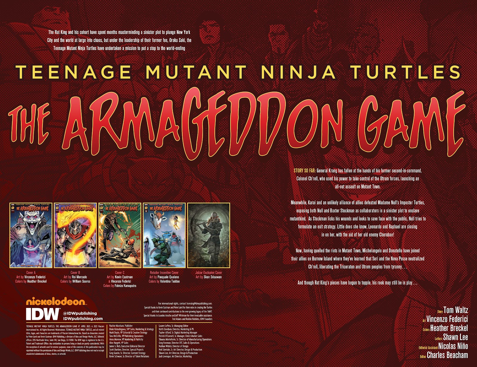 Teenage Mutant Ninja Turtles: The Armageddon Game issue 7 - Page 2