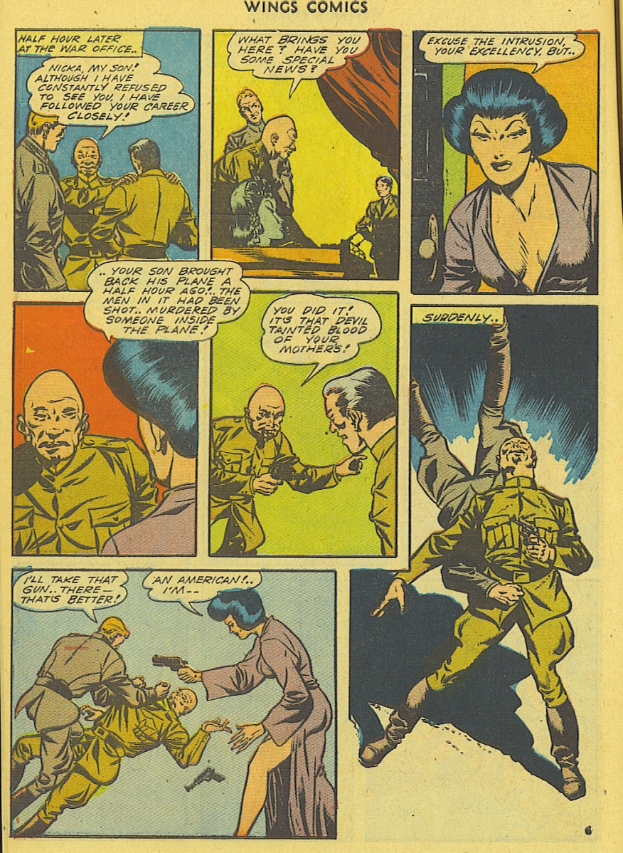 Read online Wings Comics comic -  Issue #43 - 8