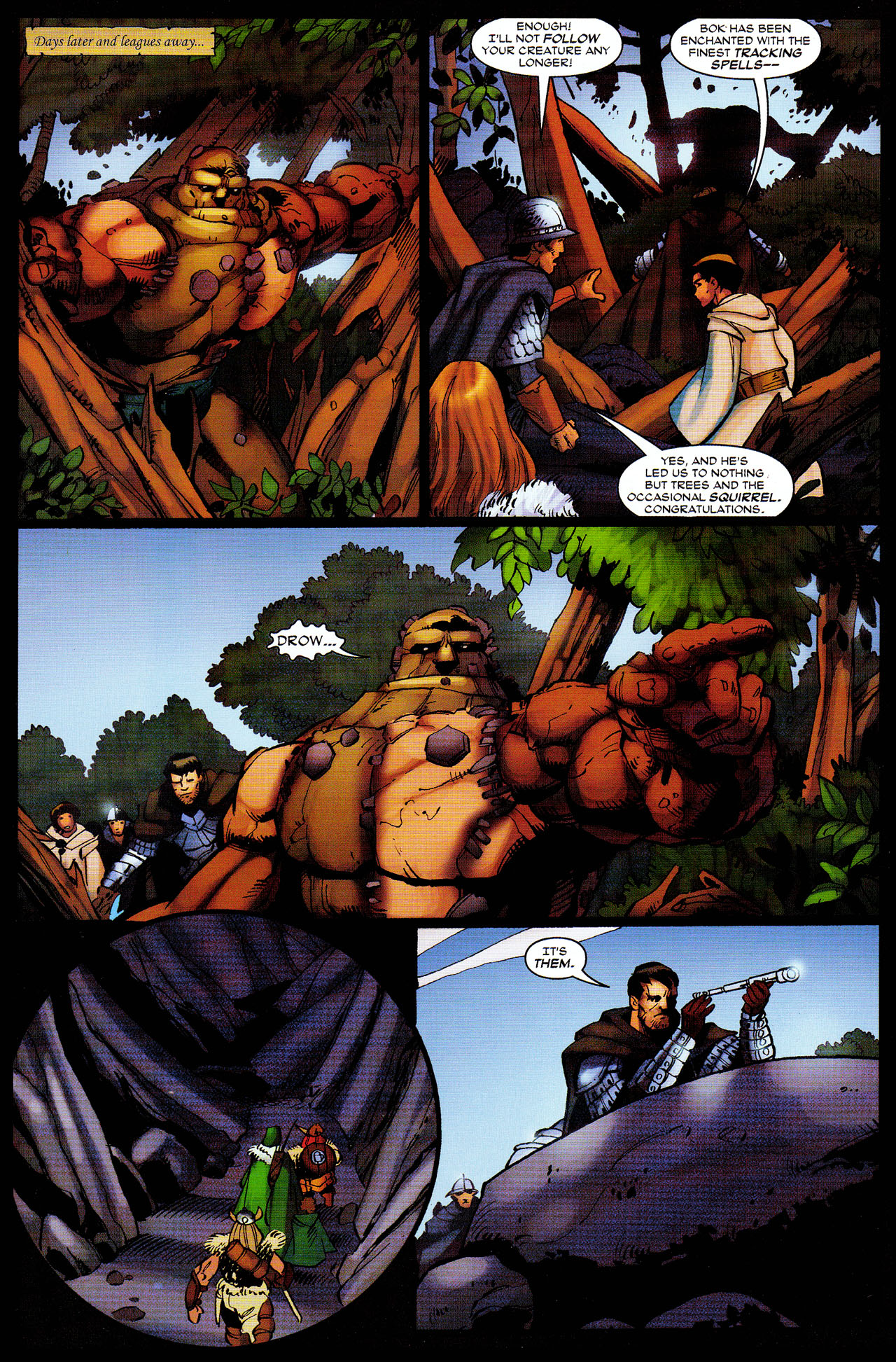 Read online Forgotten Realms: Streams of Silver comic -  Issue #3 - 5