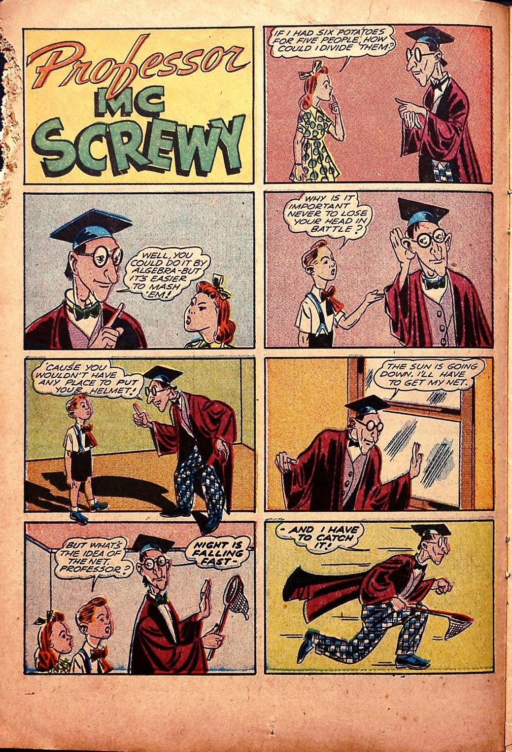 Read online Captain Flight Comics comic -  Issue #10 - 19