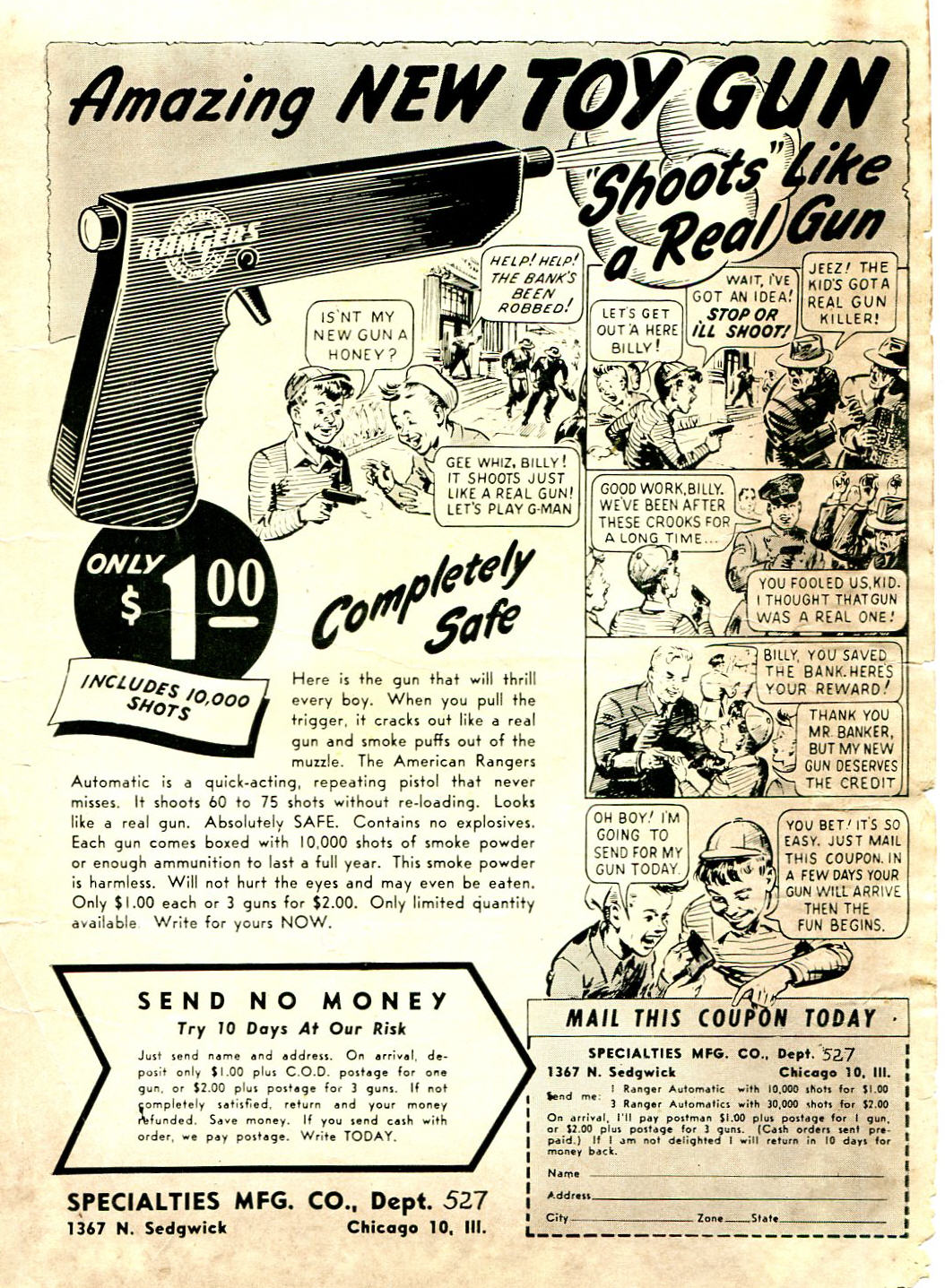 Read online Western Thrillers (1948) comic -  Issue #5 - 35