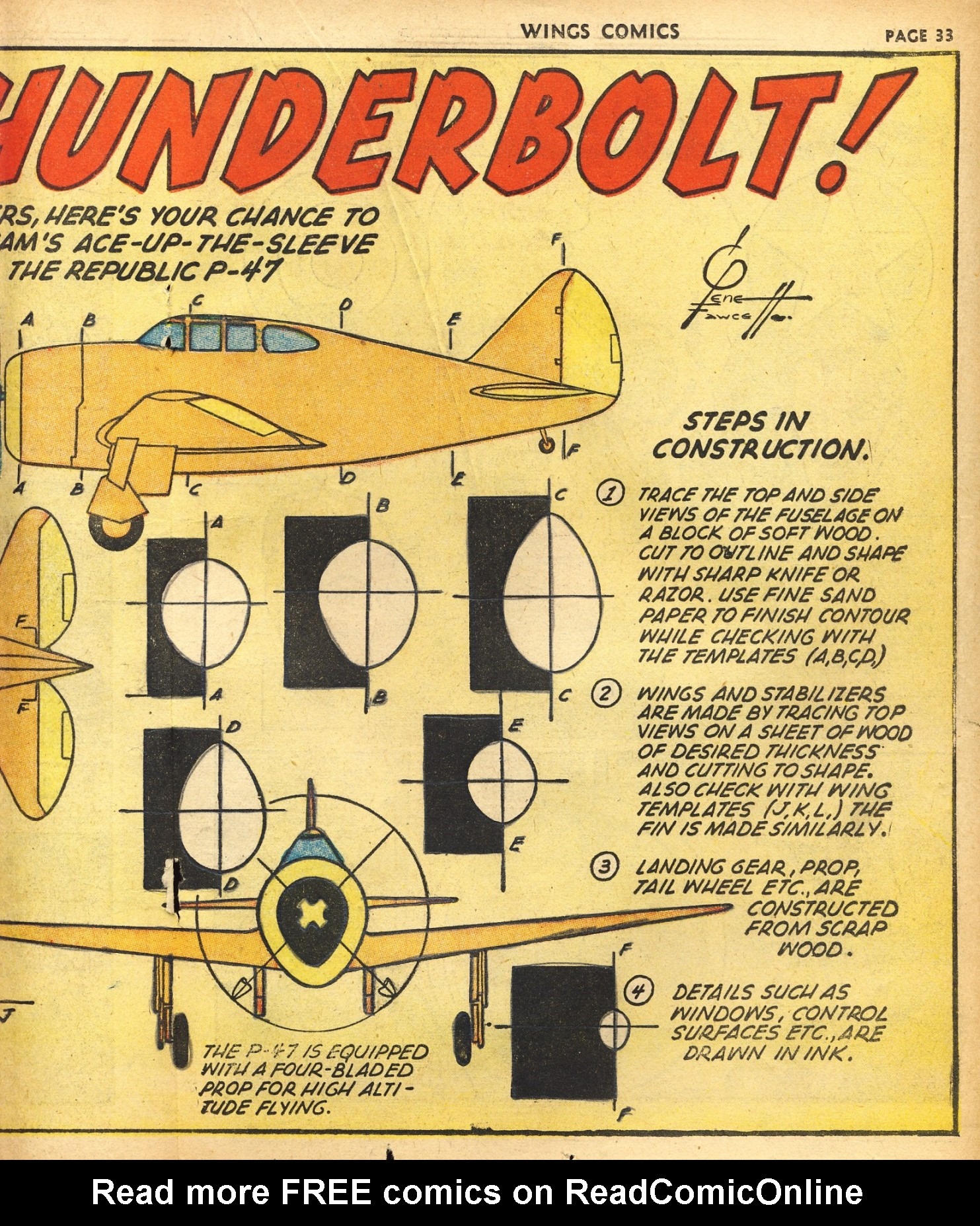 Read online Wings Comics comic -  Issue #29 - 35