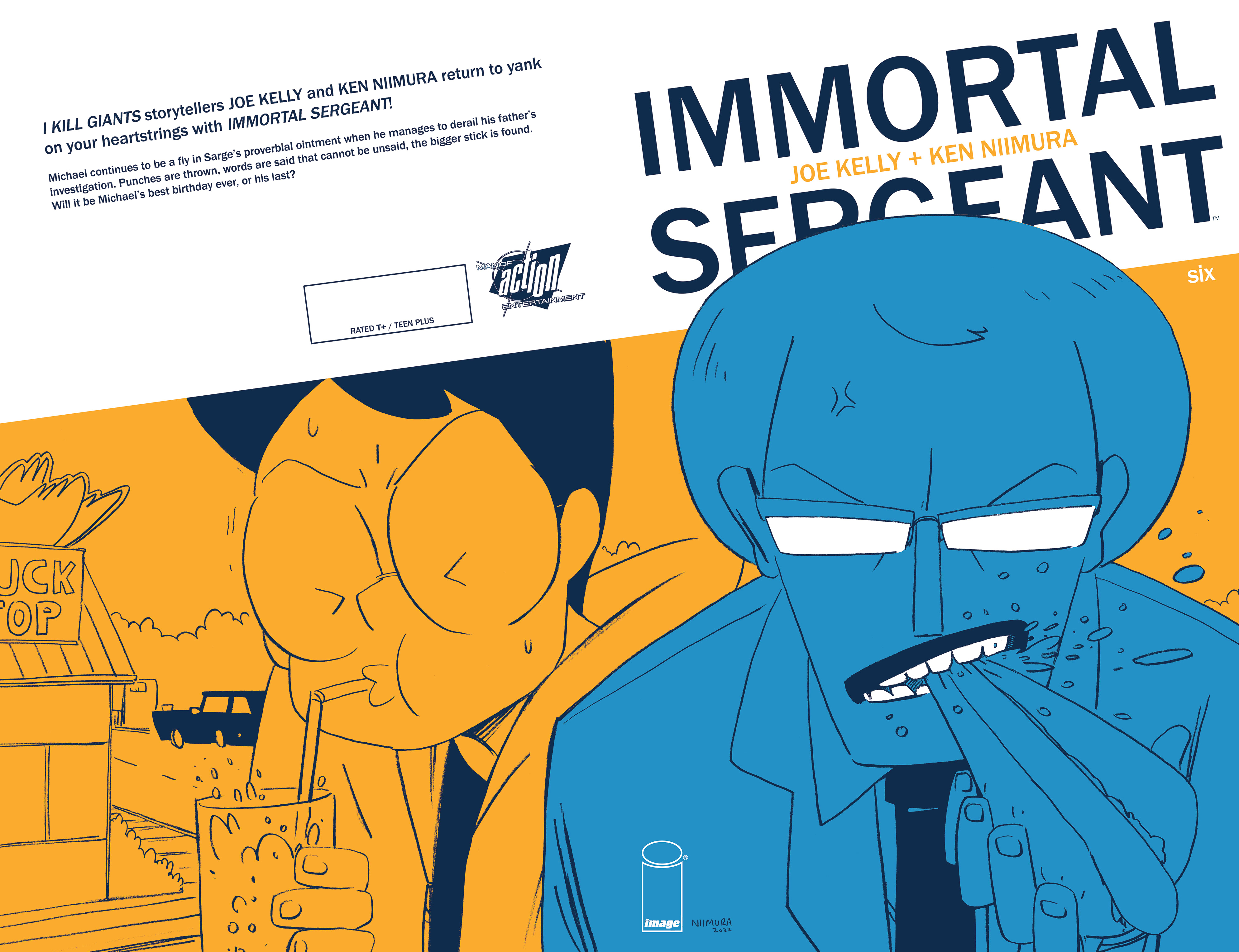 Read online Immortal Sergeant comic -  Issue #6 - 1