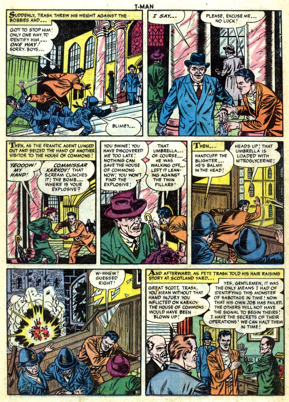 Read online T-Man: World Wide Trouble Shooter comic -  Issue #24 - 12