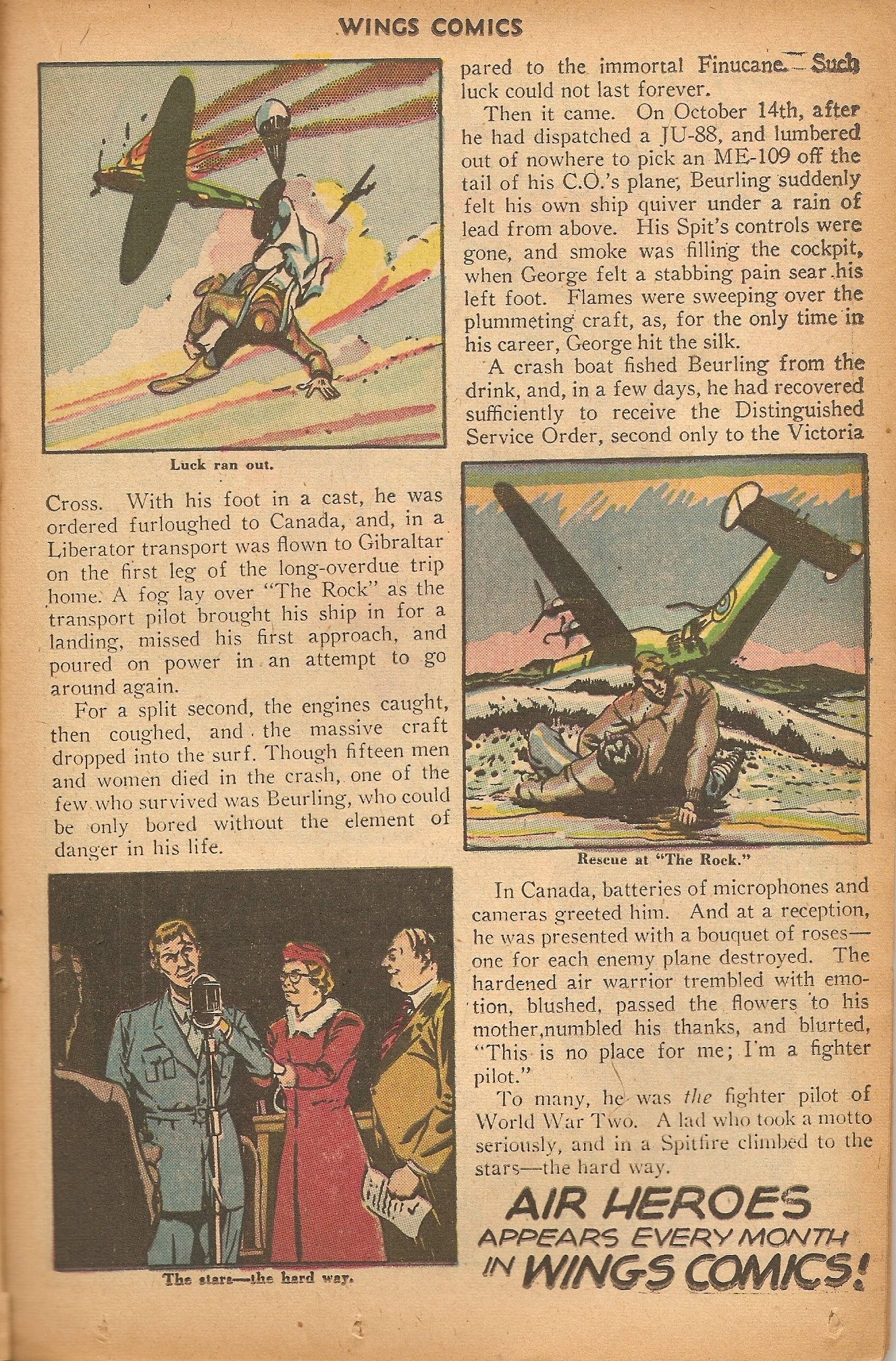 Read online Wings Comics comic -  Issue #81 - 29