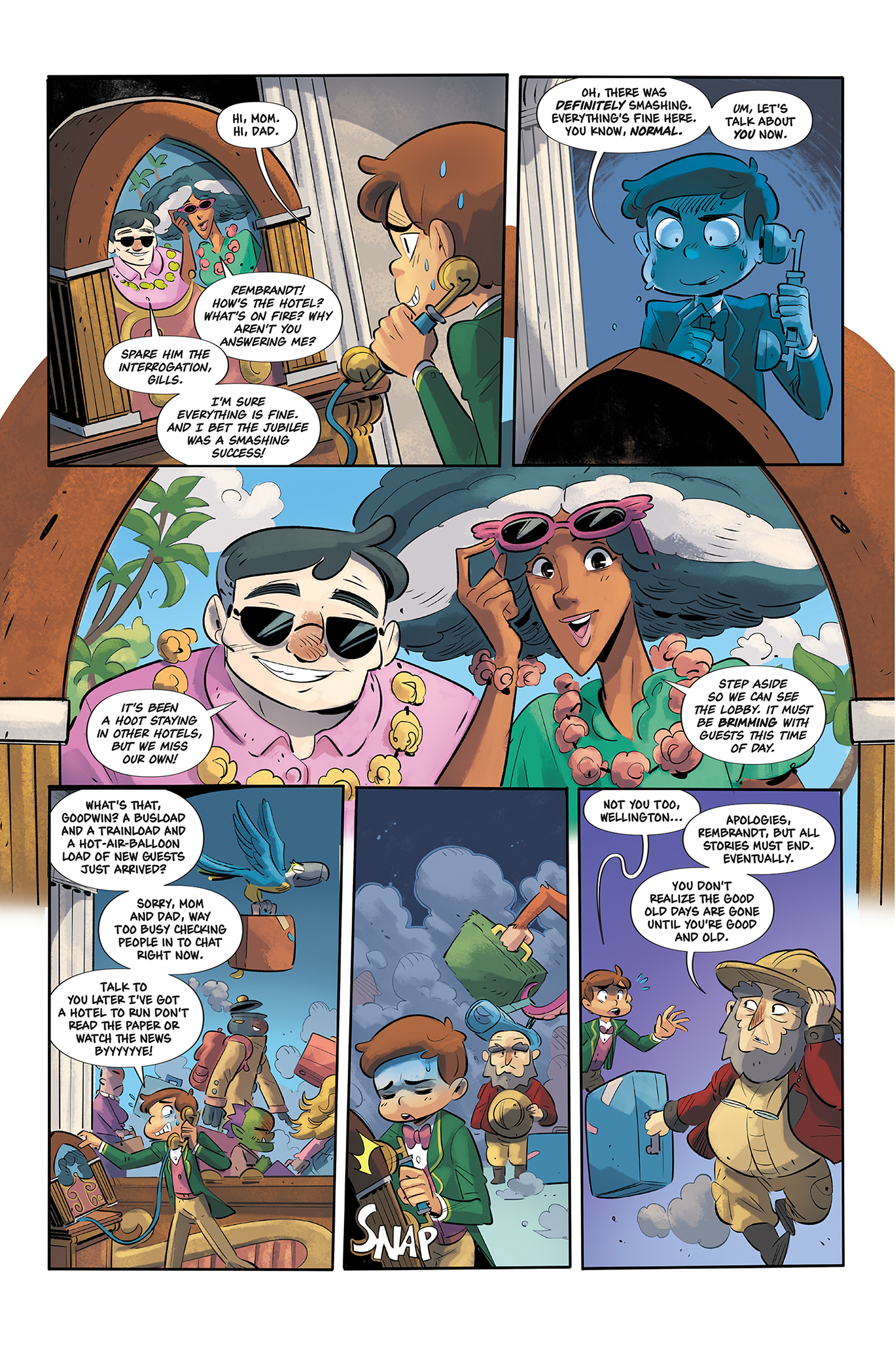 Read online Hotel REM comic -  Issue # TPB - 56