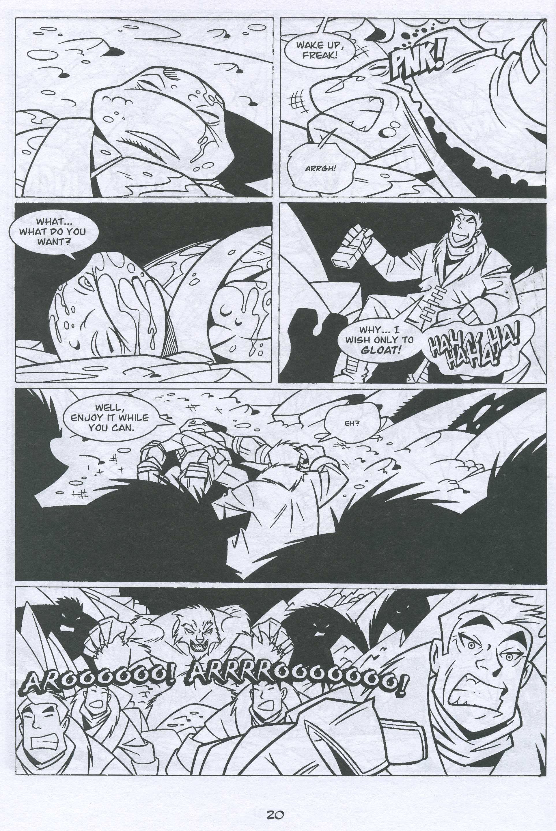 Read online TMNT Movie Prequel comic -  Issue #5 - 21