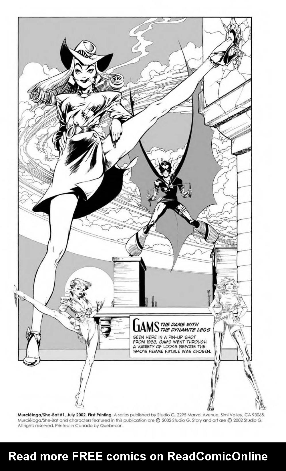 Read online Murciélaga She-Bat comic -  Issue #7 - 2