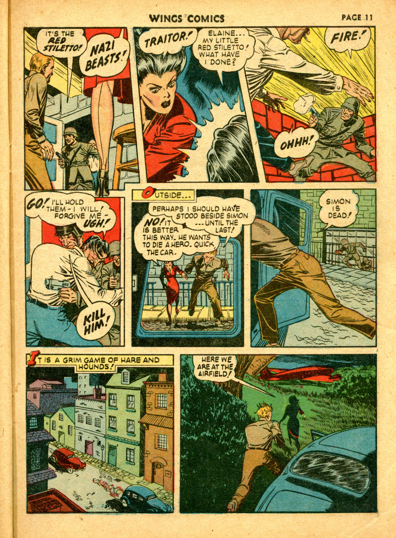 Read online Wings Comics comic -  Issue #19 - 14