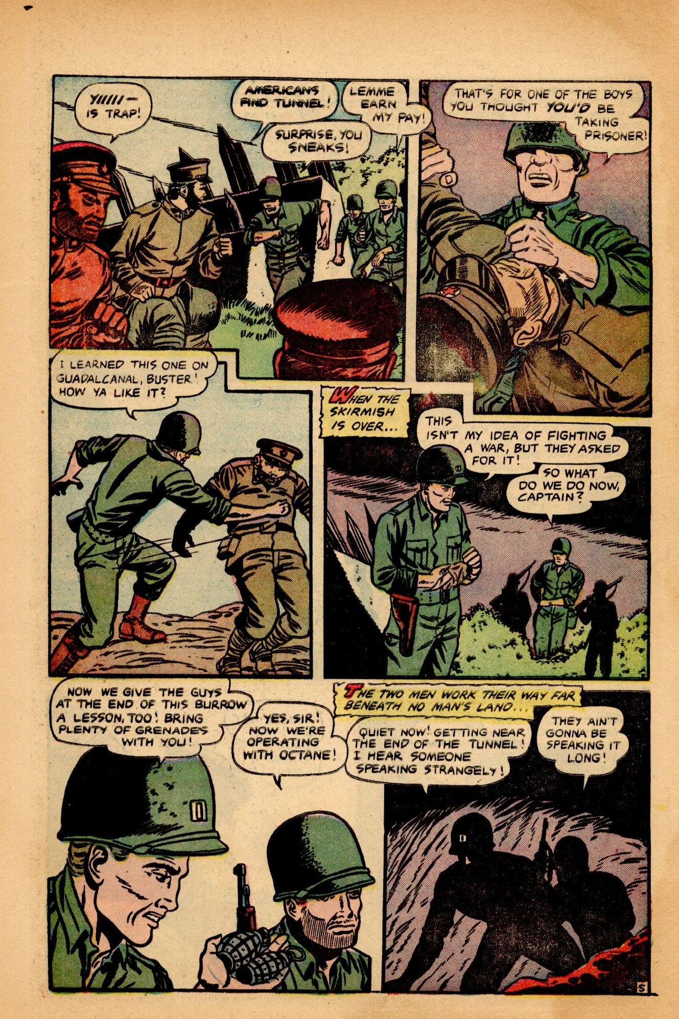 Read online G.I. in Battle (1957) comic -  Issue #1 - 8