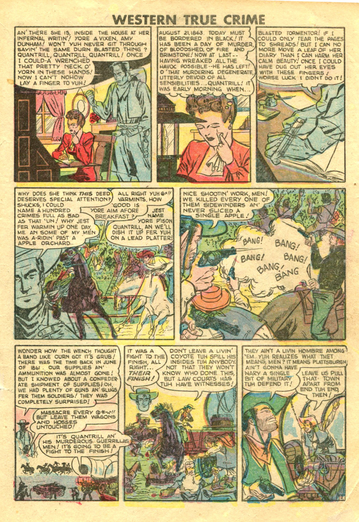 Read online Western True Crime comic -  Issue #4 - 3