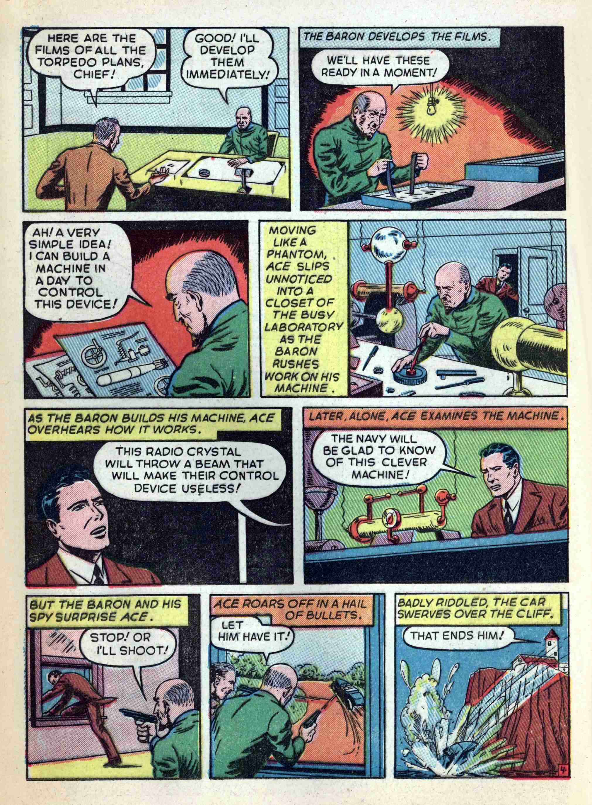 Read online Captain Flight Comics comic -  Issue #4 - 36