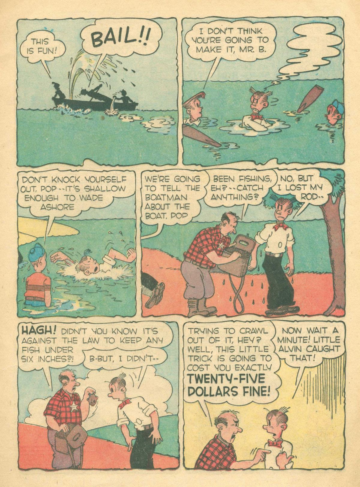 Read online Blondie Comics (1947) comic -  Issue #2 - 15