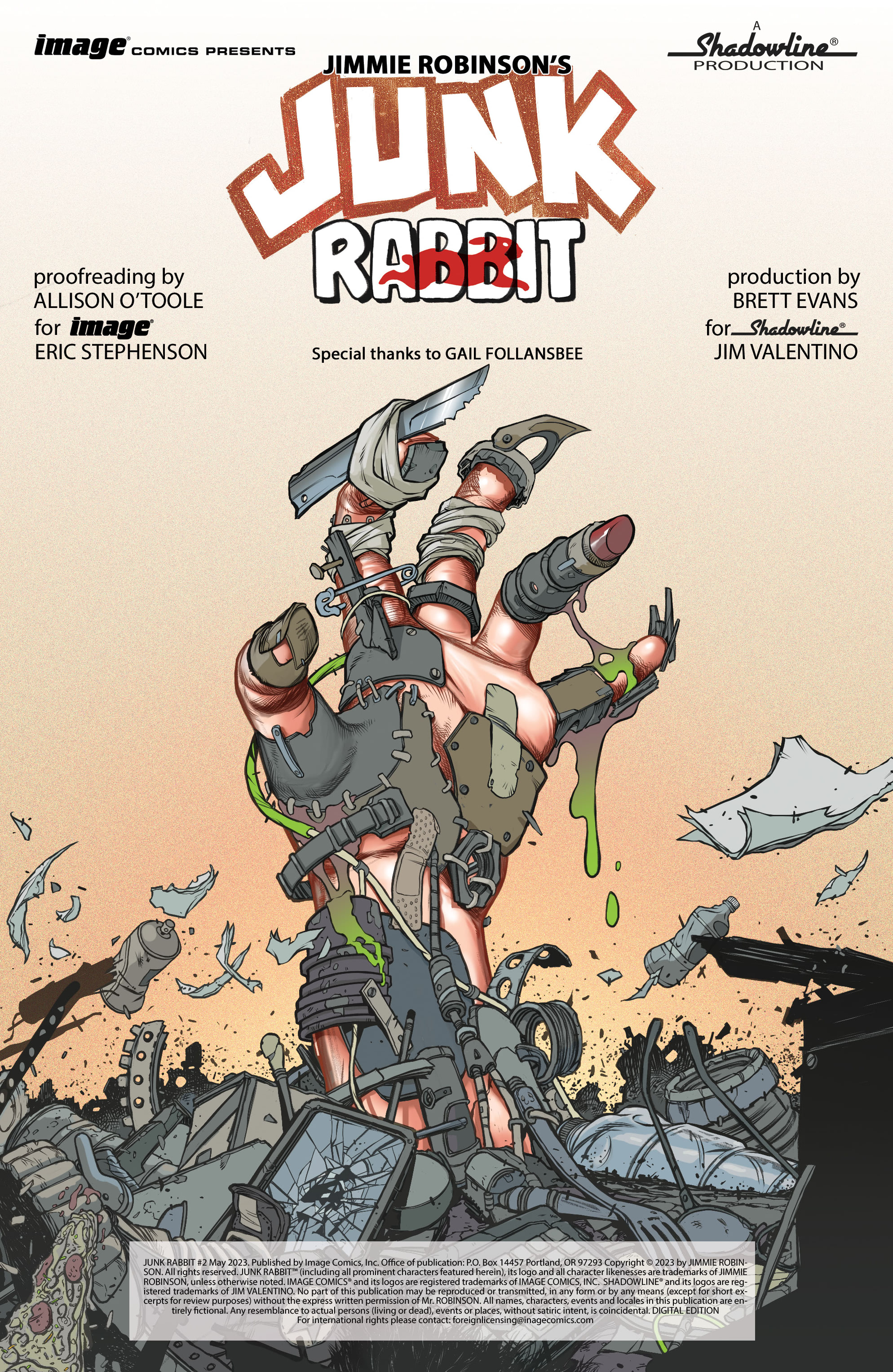 Read online Junk Rabbit comic -  Issue #2 - 2