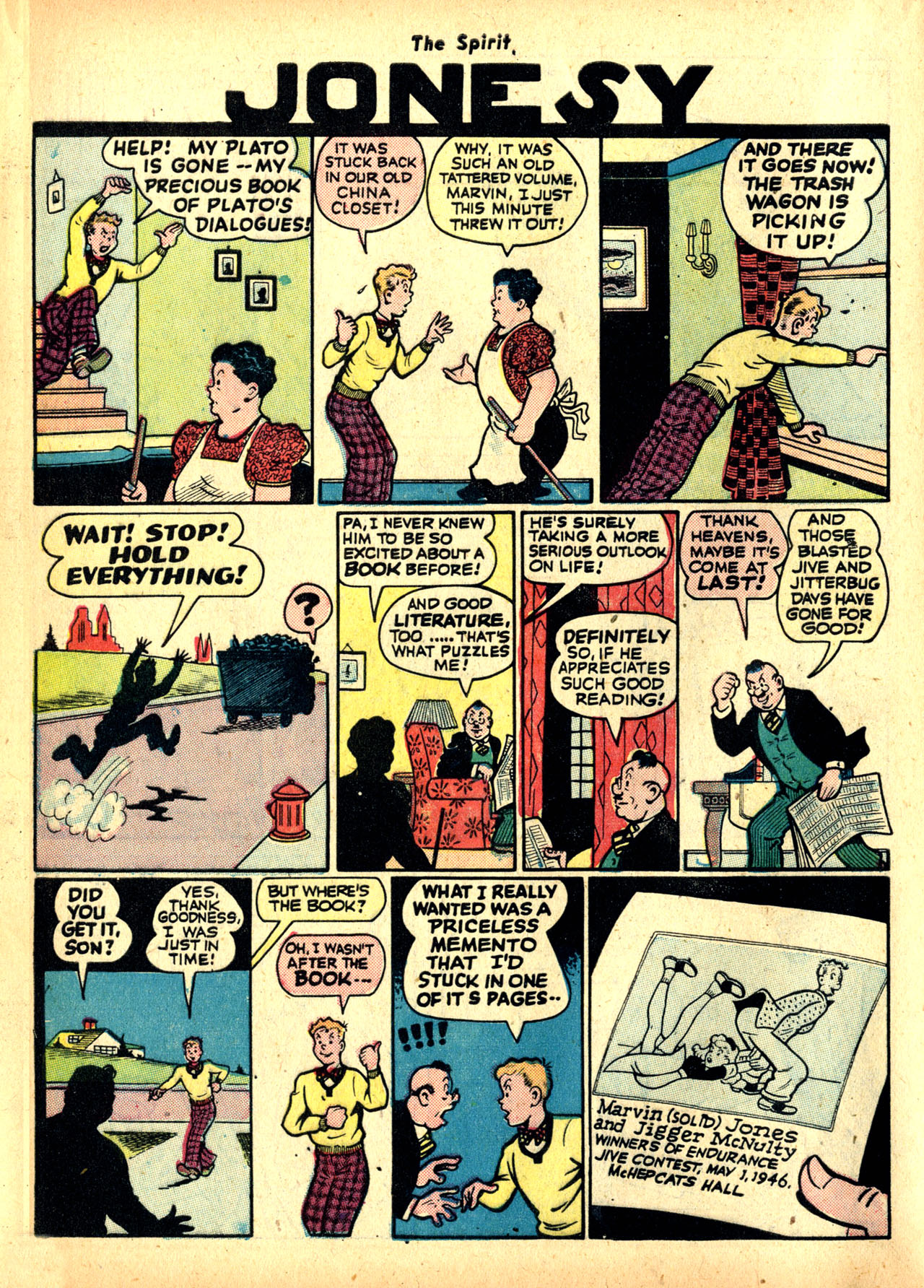 Read online The Spirit (1944) comic -  Issue #6 - 10