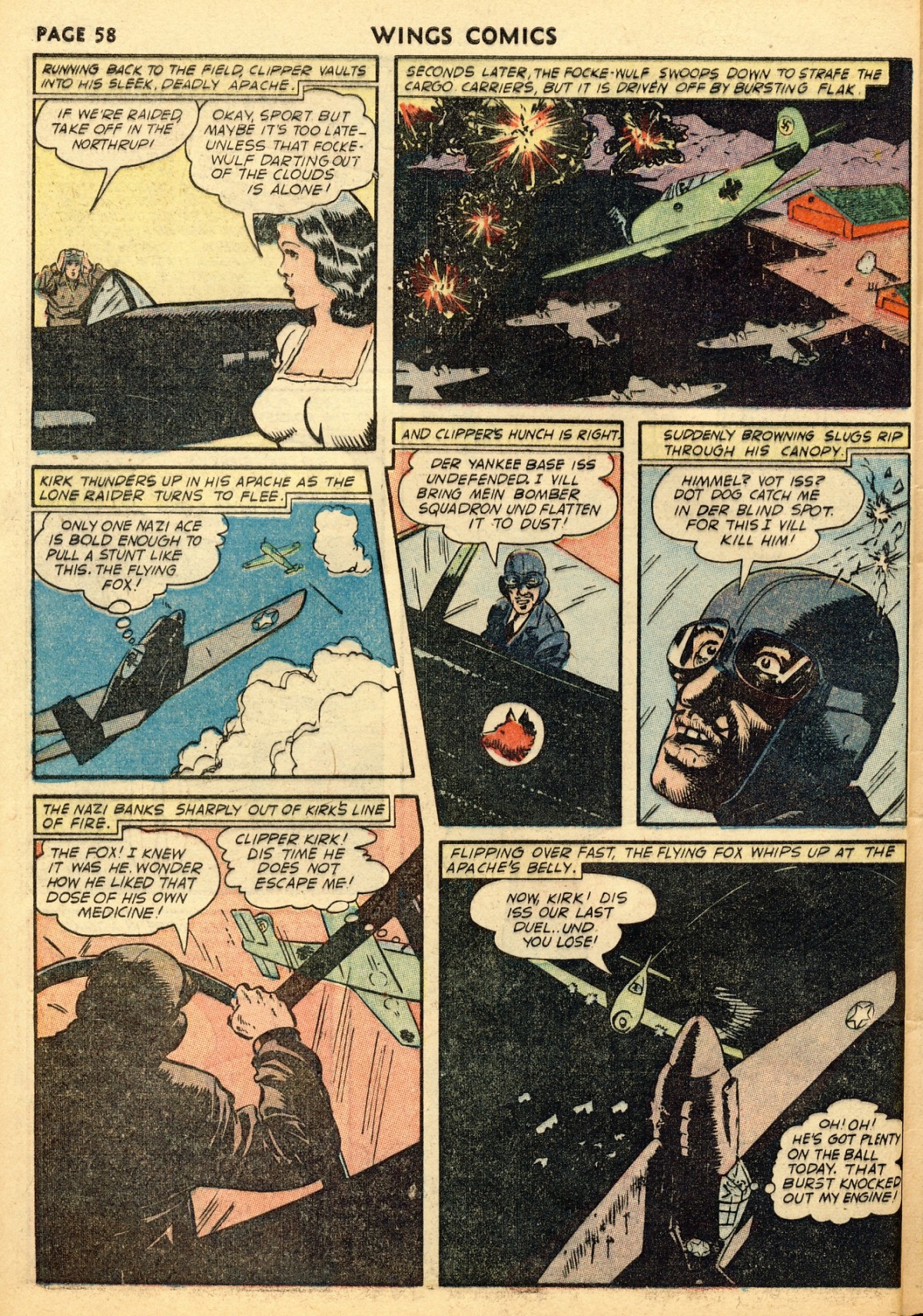 Read online Wings Comics comic -  Issue #29 - 60