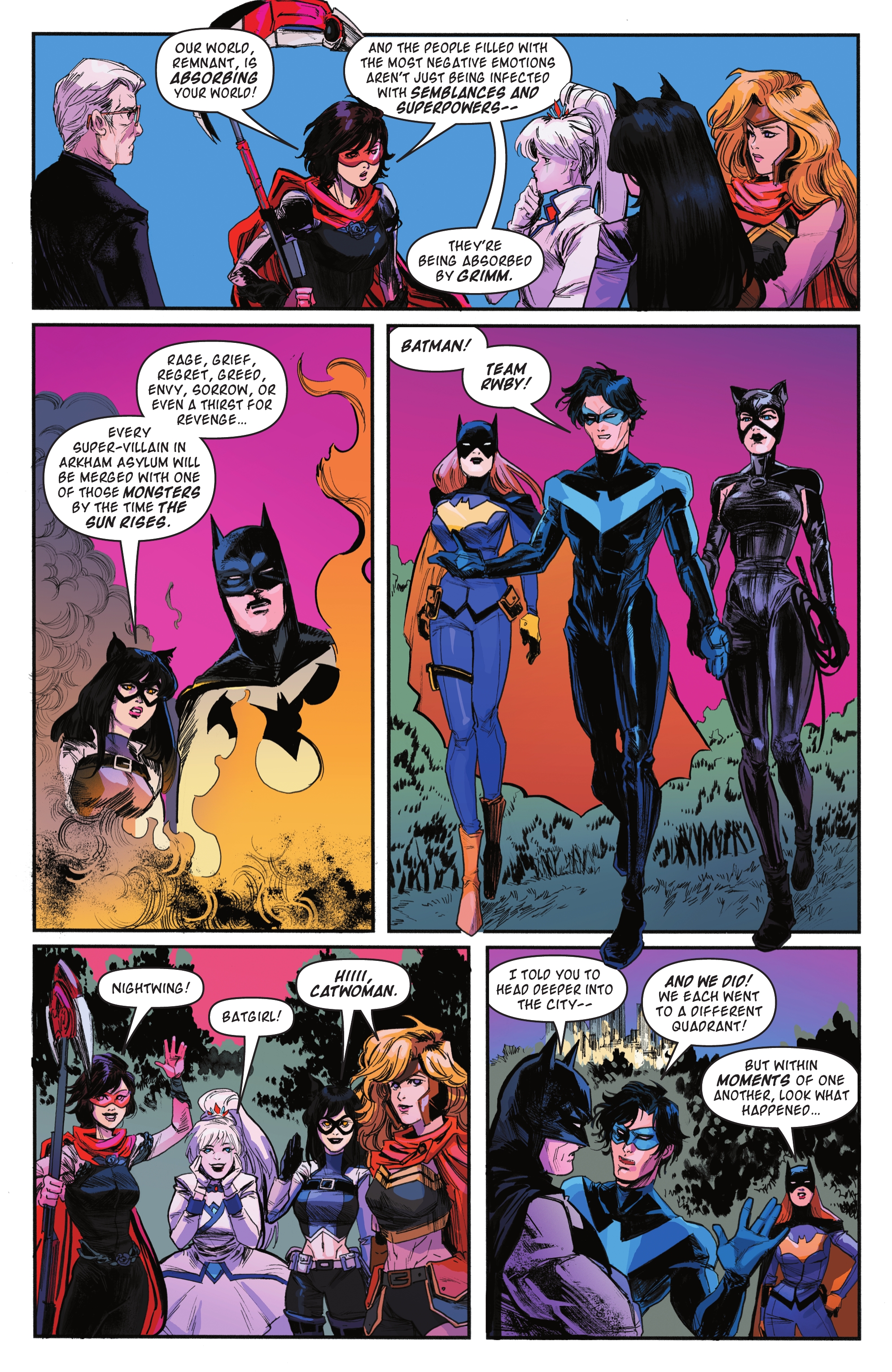 Read online DC/RWBY comic -  Issue #3 - 4
