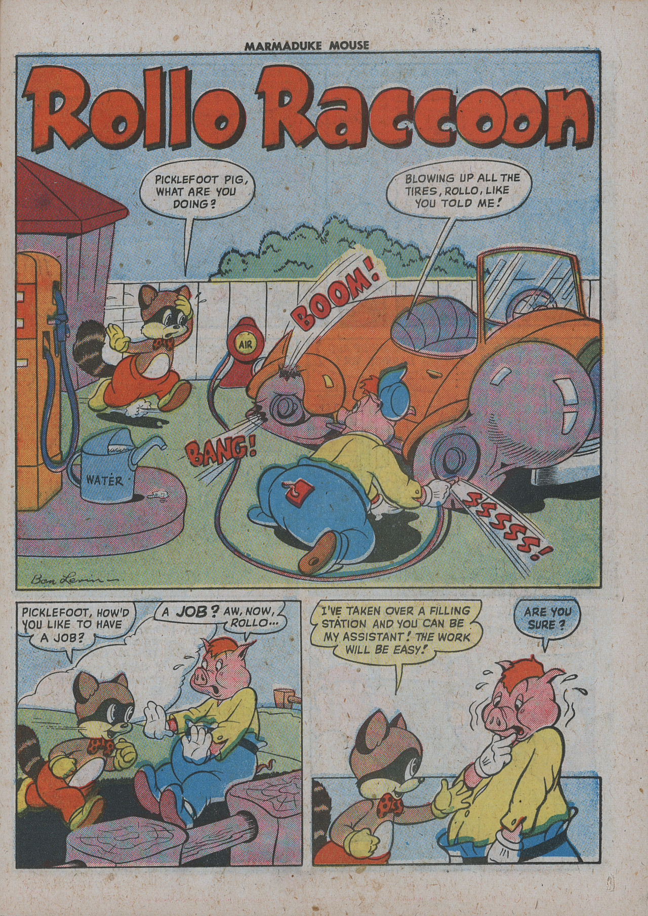 Read online Marmaduke Mouse comic -  Issue #14 - 21