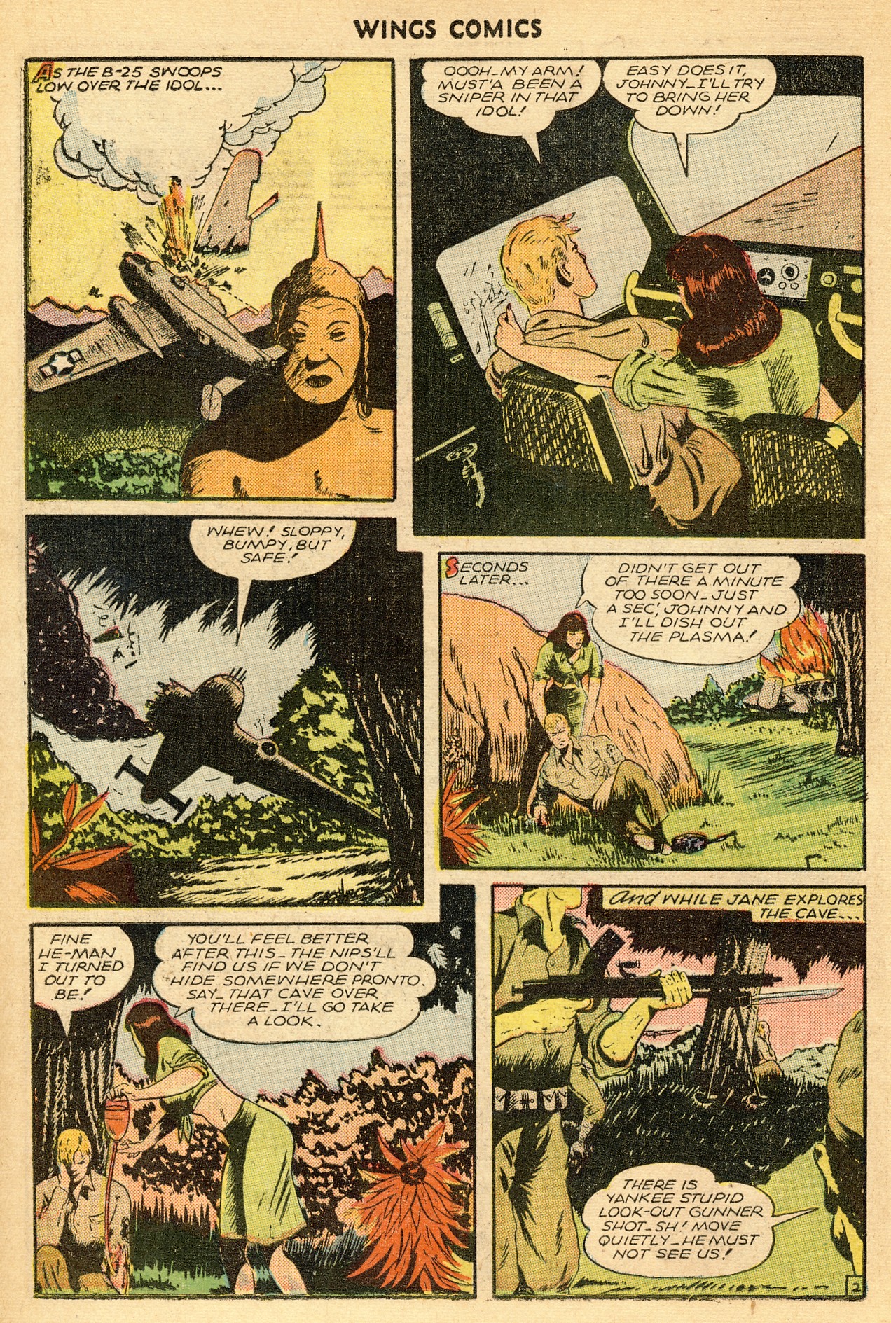 Read online Wings Comics comic -  Issue #63 - 26