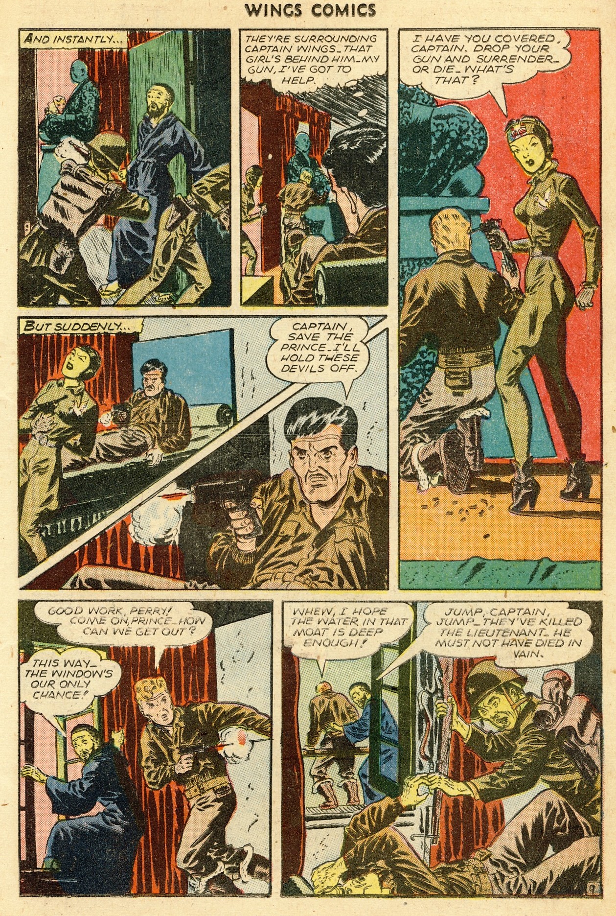 Read online Wings Comics comic -  Issue #64 - 11