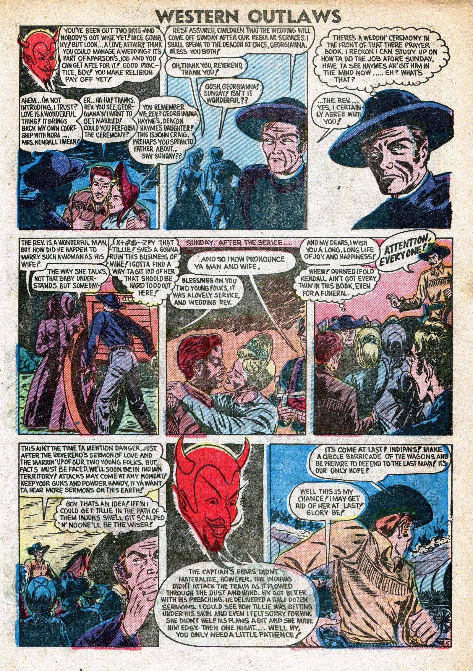 Read online Western Outlaws (1948) comic -  Issue #19 - 16