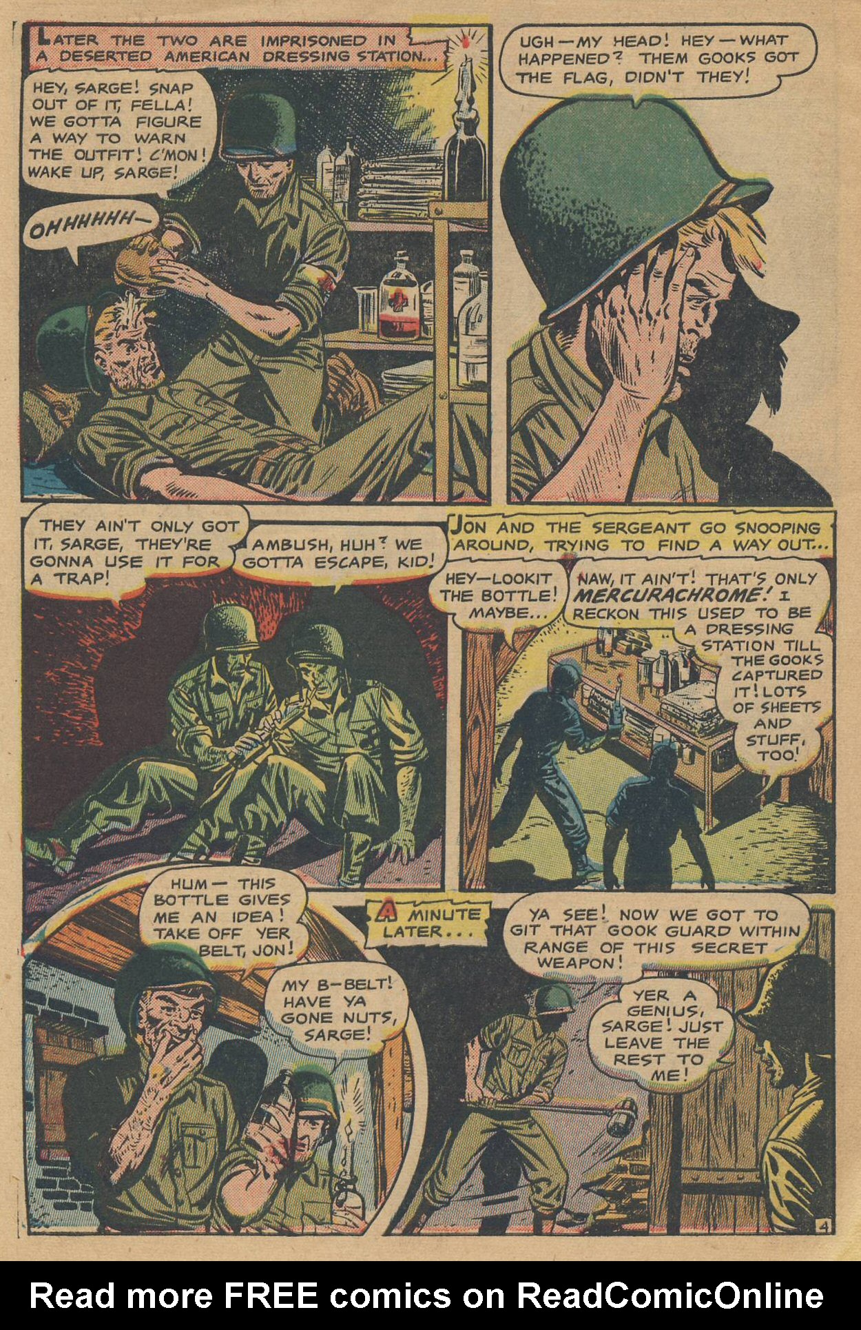 Read online G-I in Battle (1952) comic -  Issue #1 - 6
