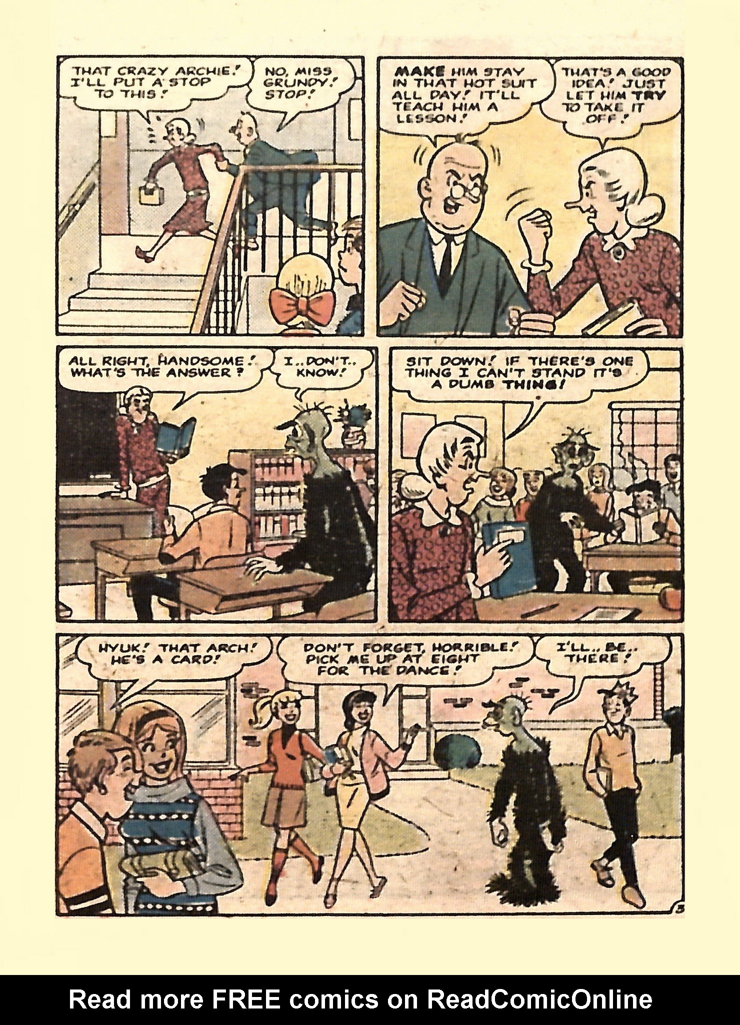 Read online Archie...Archie Andrews, Where Are You? Digest Magazine comic -  Issue #2 - 11