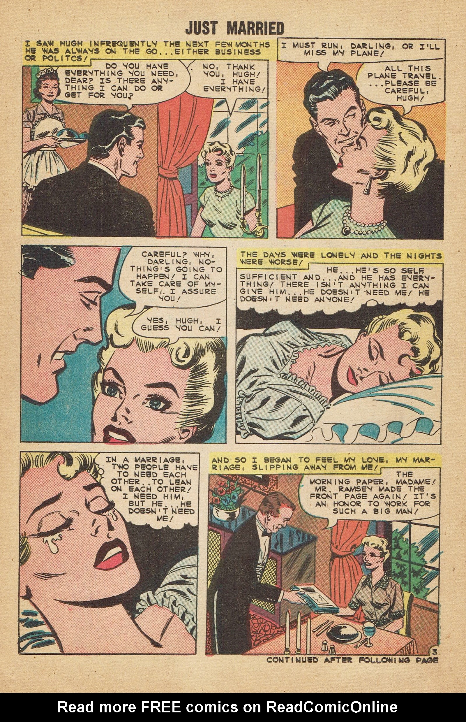Read online Just Married comic -  Issue #12 - 13