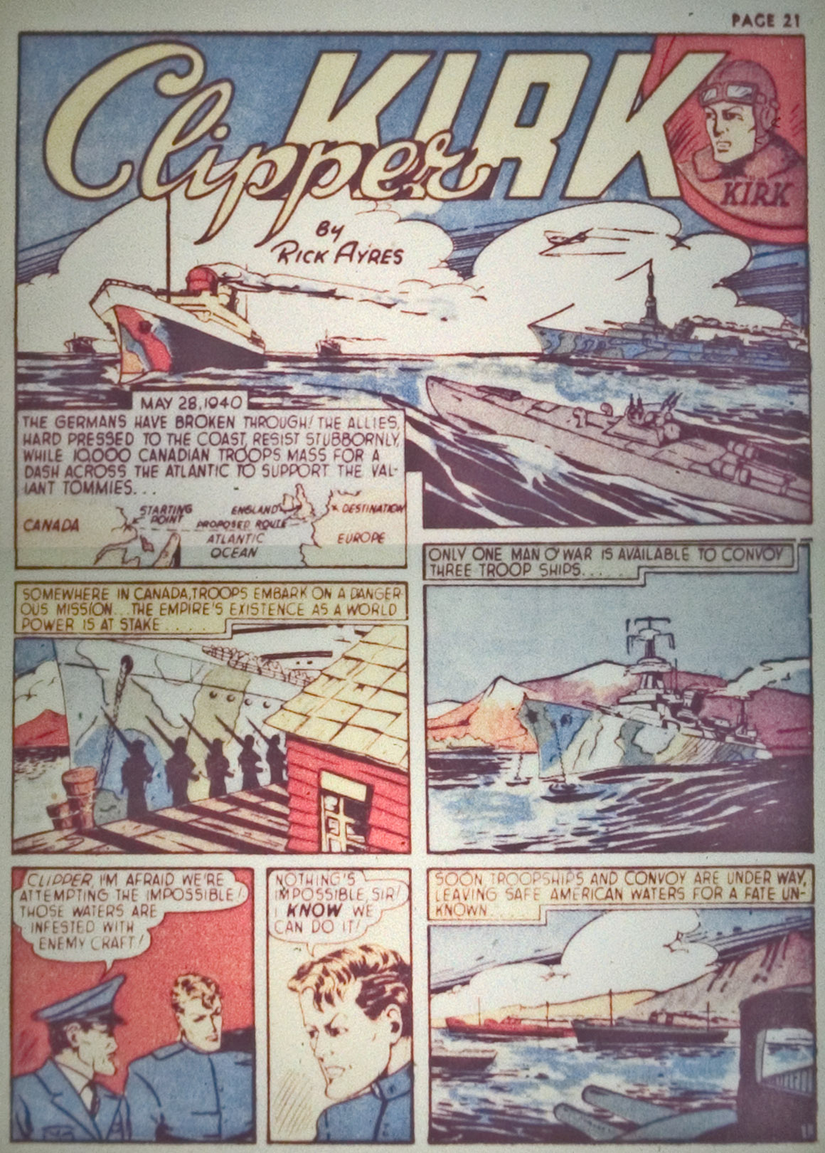 Read online Wings Comics comic -  Issue #1 - 24