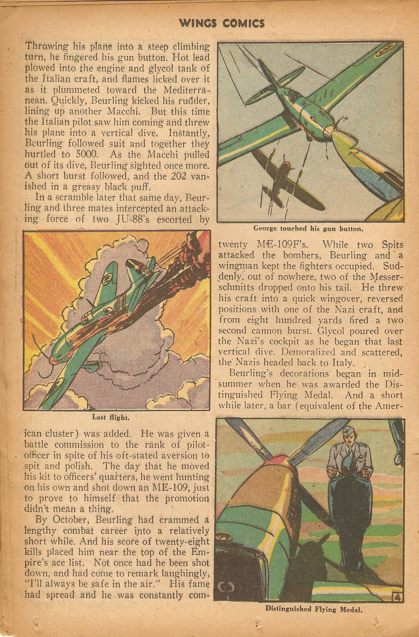 Read online Wings Comics comic -  Issue #81 - 28