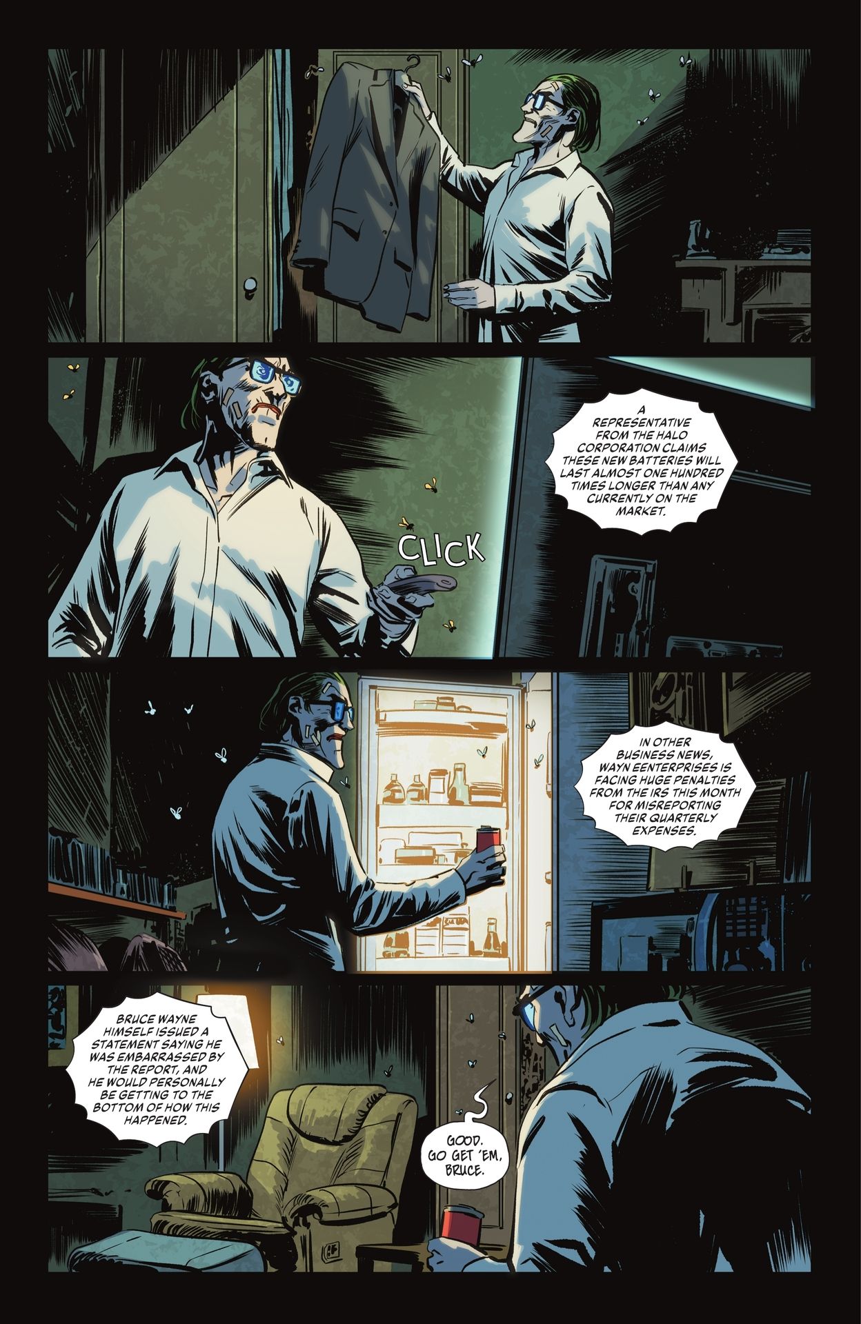 Read online Knight Terrors Collection comic -  Issue # The Joker - 31