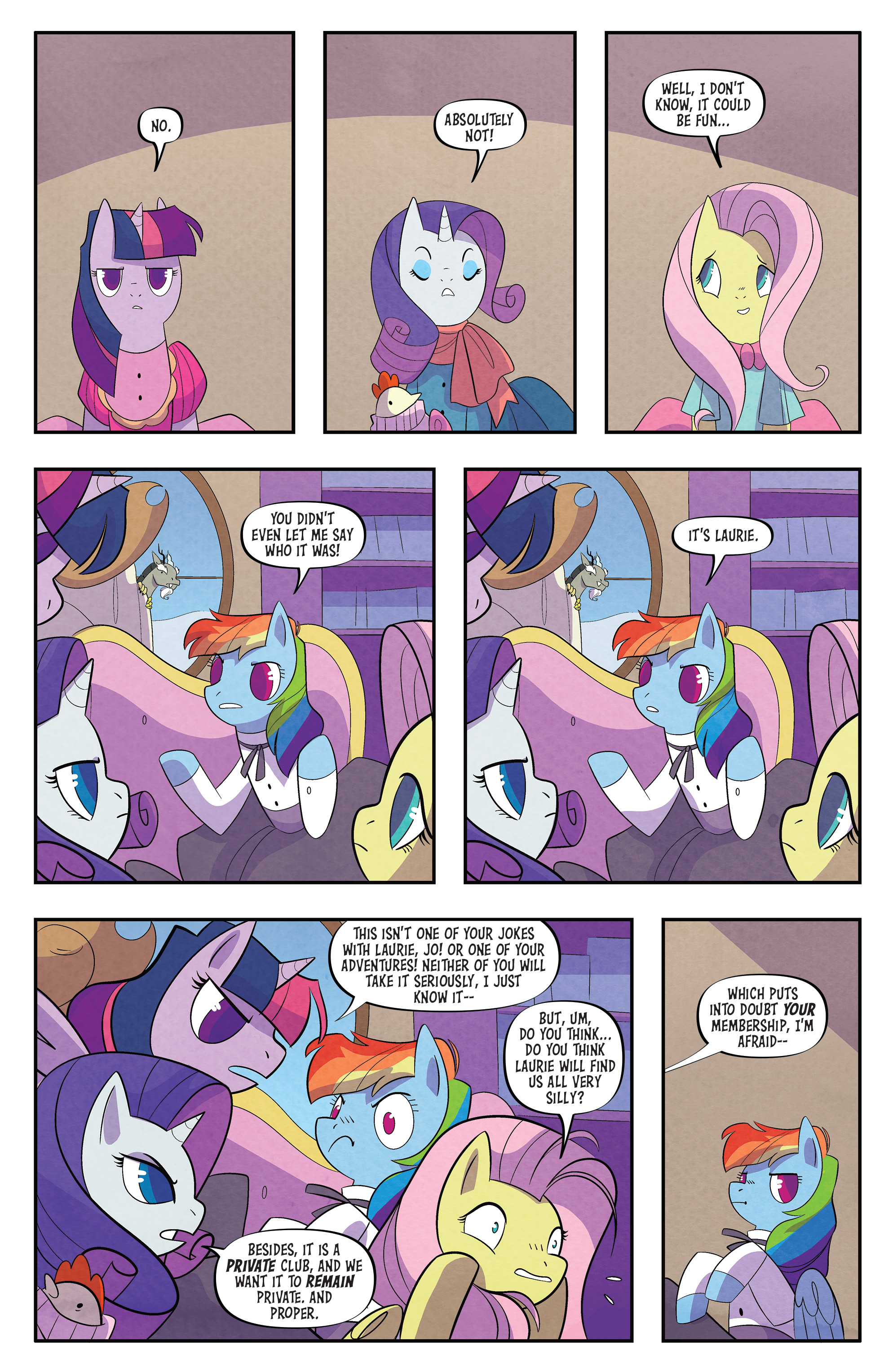 Read online My Little Pony: Classics Reimagined - Little Fillies comic -  Issue #2 - 5