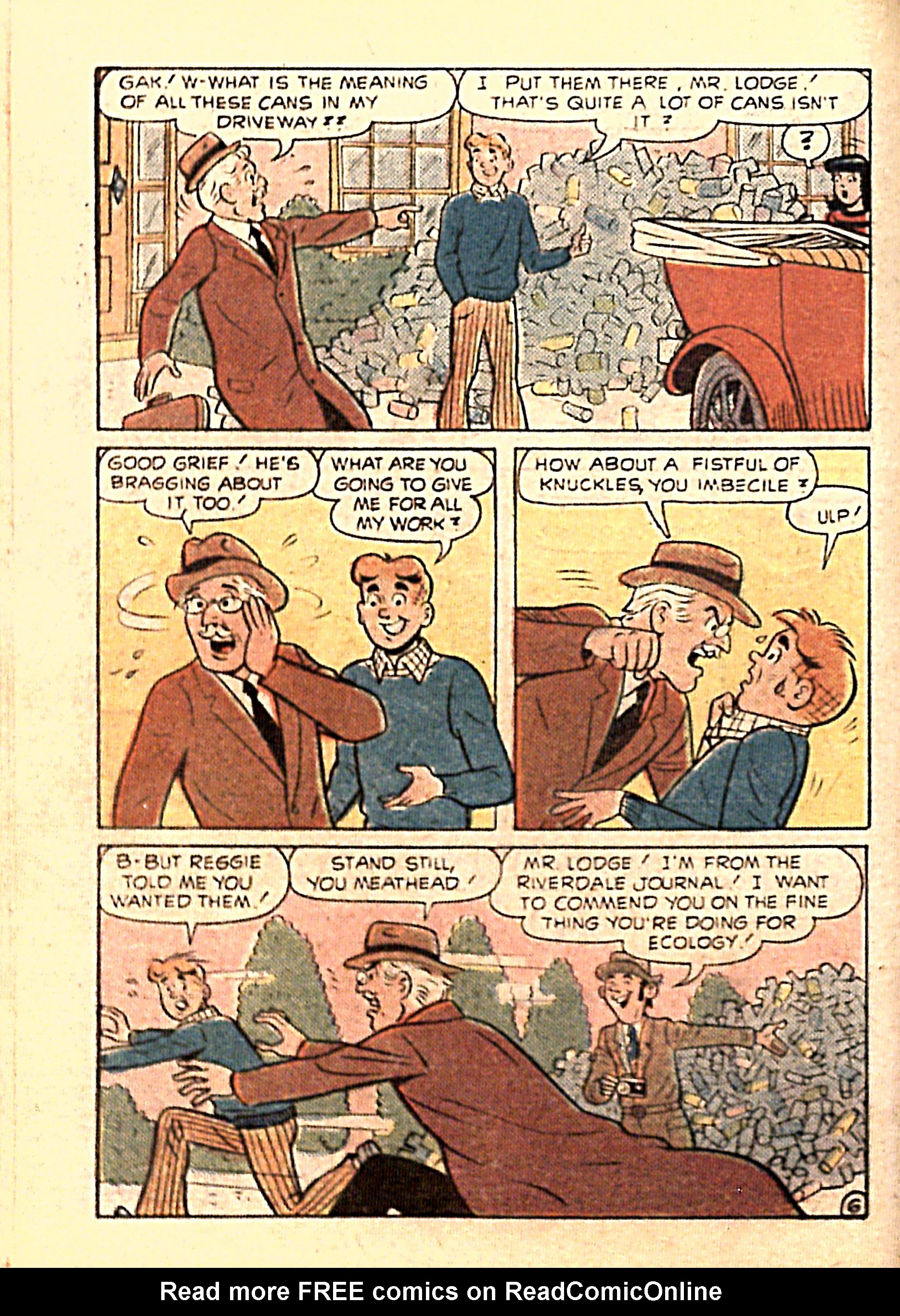 Read online Archie...Archie Andrews, Where Are You? Digest Magazine comic -  Issue #17 - 50