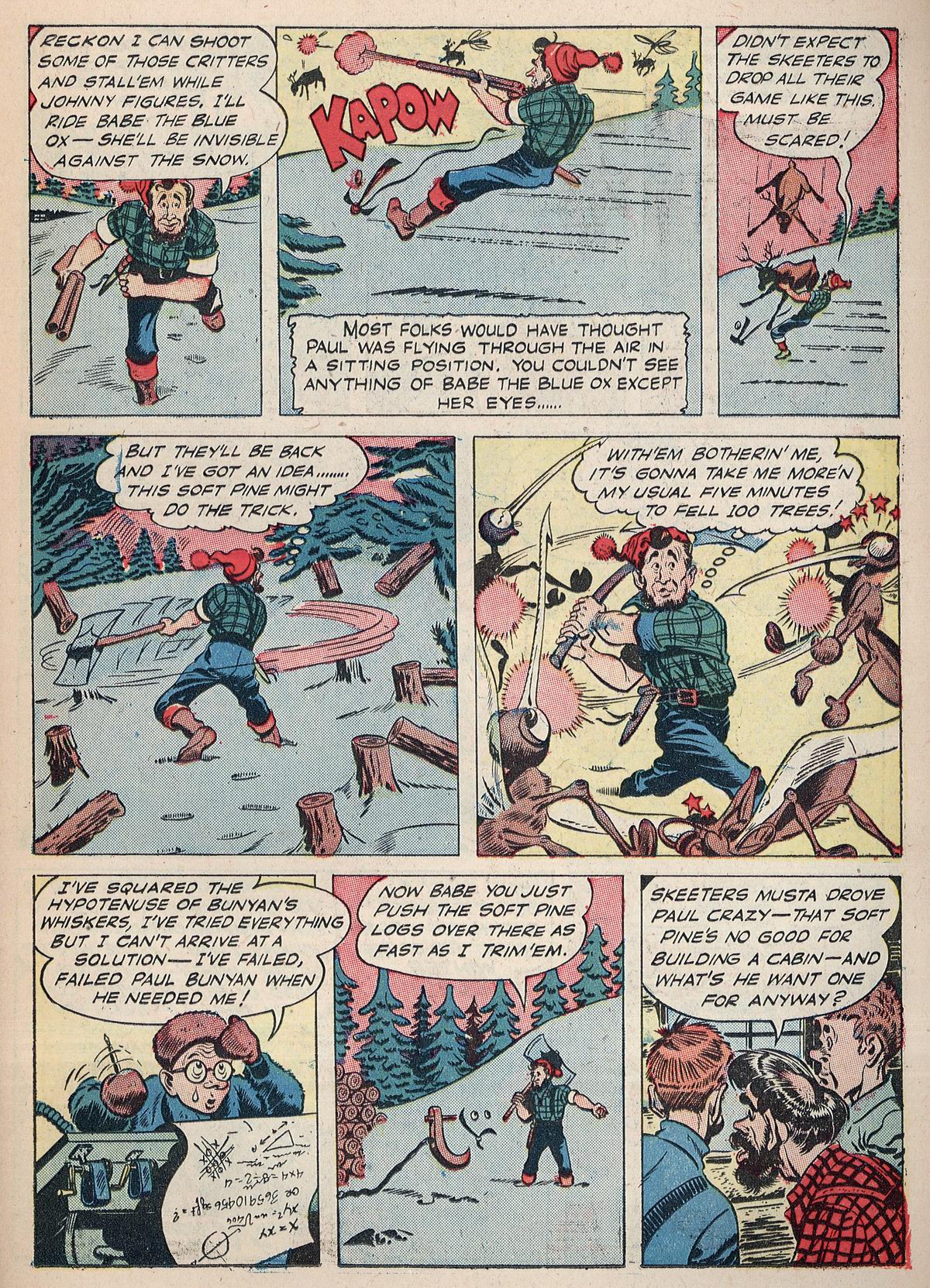 Read online Blondie Comics (1947) comic -  Issue #10 - 22