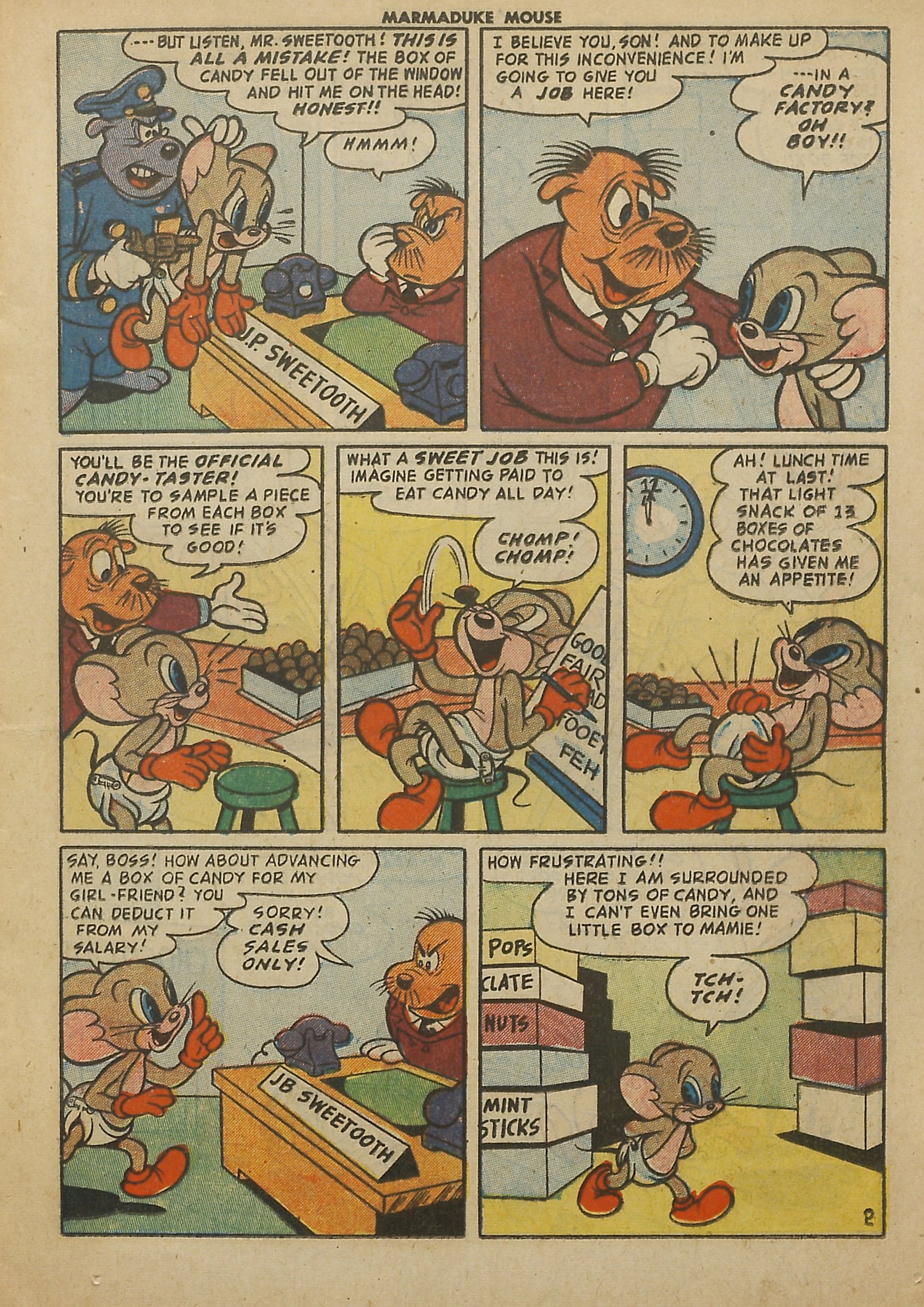 Read online Marmaduke Mouse comic -  Issue #48 - 15