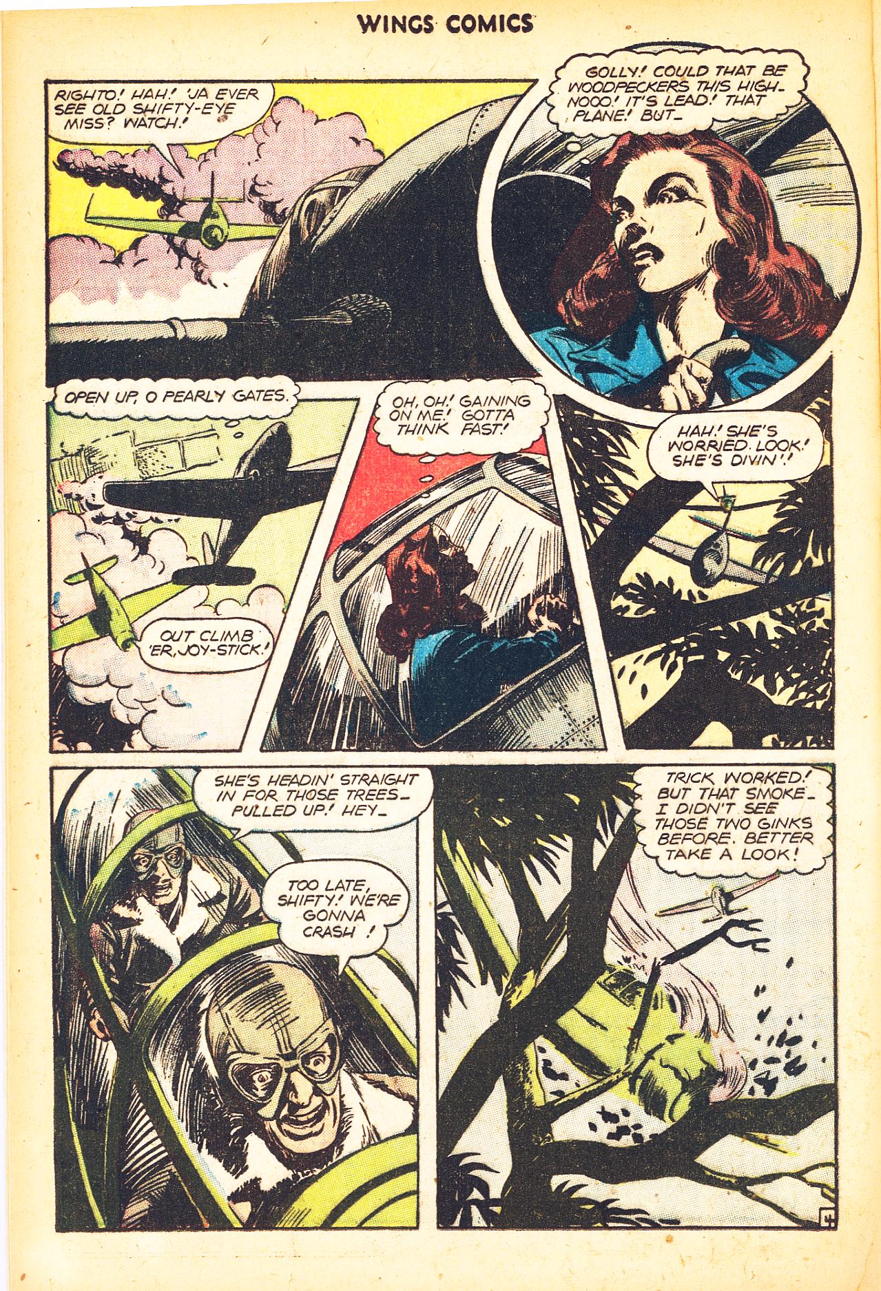 Read online Wings Comics comic -  Issue #77 - 16